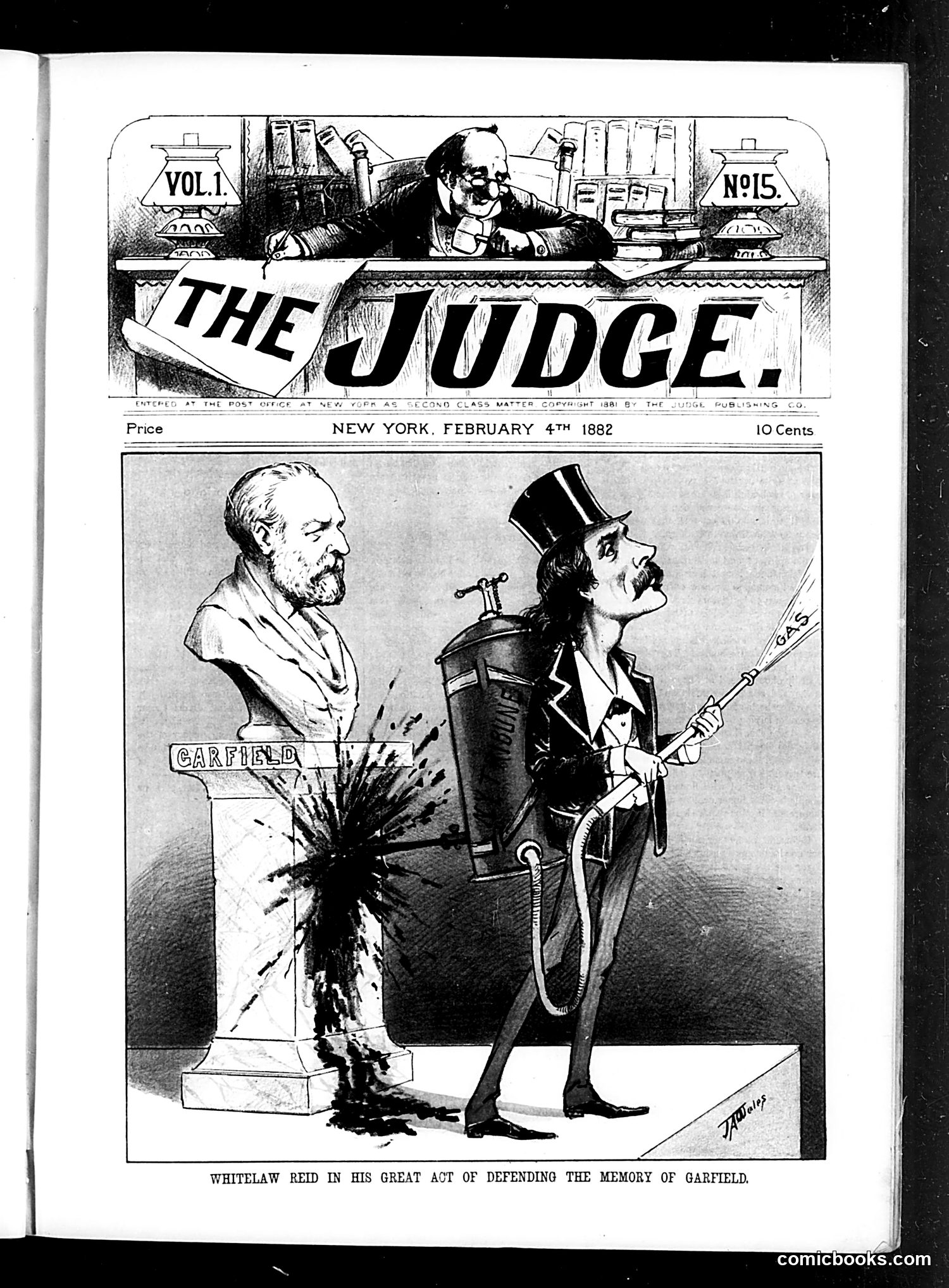 Judge — February 4, 1882 — page 1: Judge, 1882-02-04