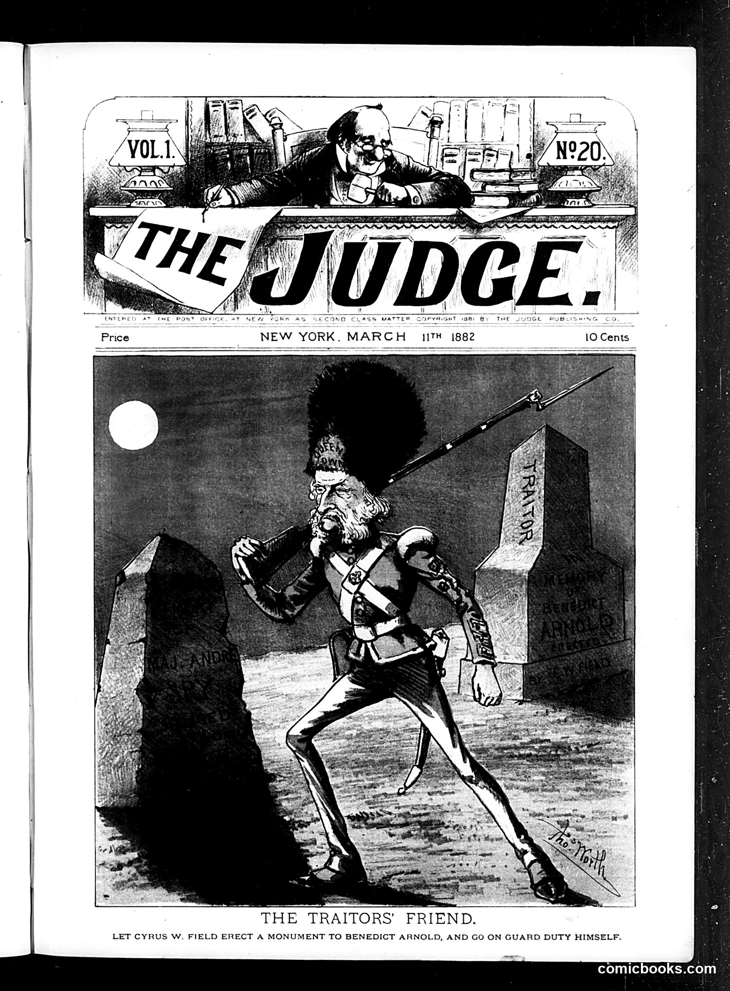 Judge — March 11, 1882 — page 1: Judge, 1882-03-11