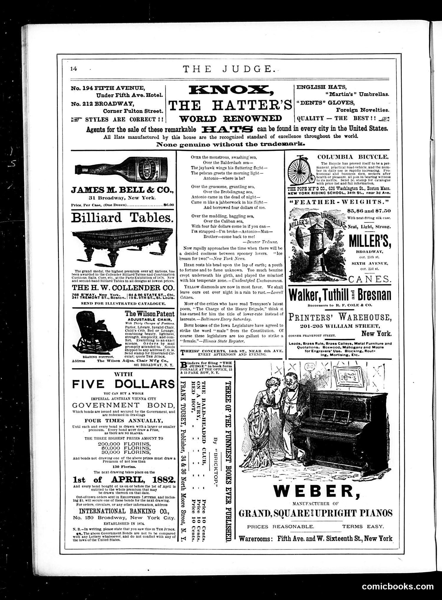 Judge — March 25, 1882 — page 14