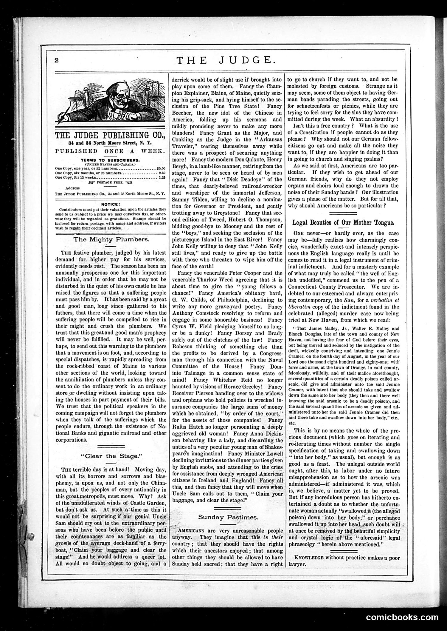 Judge — May 6, 1882 — page 2: Judge, 1882-05-06