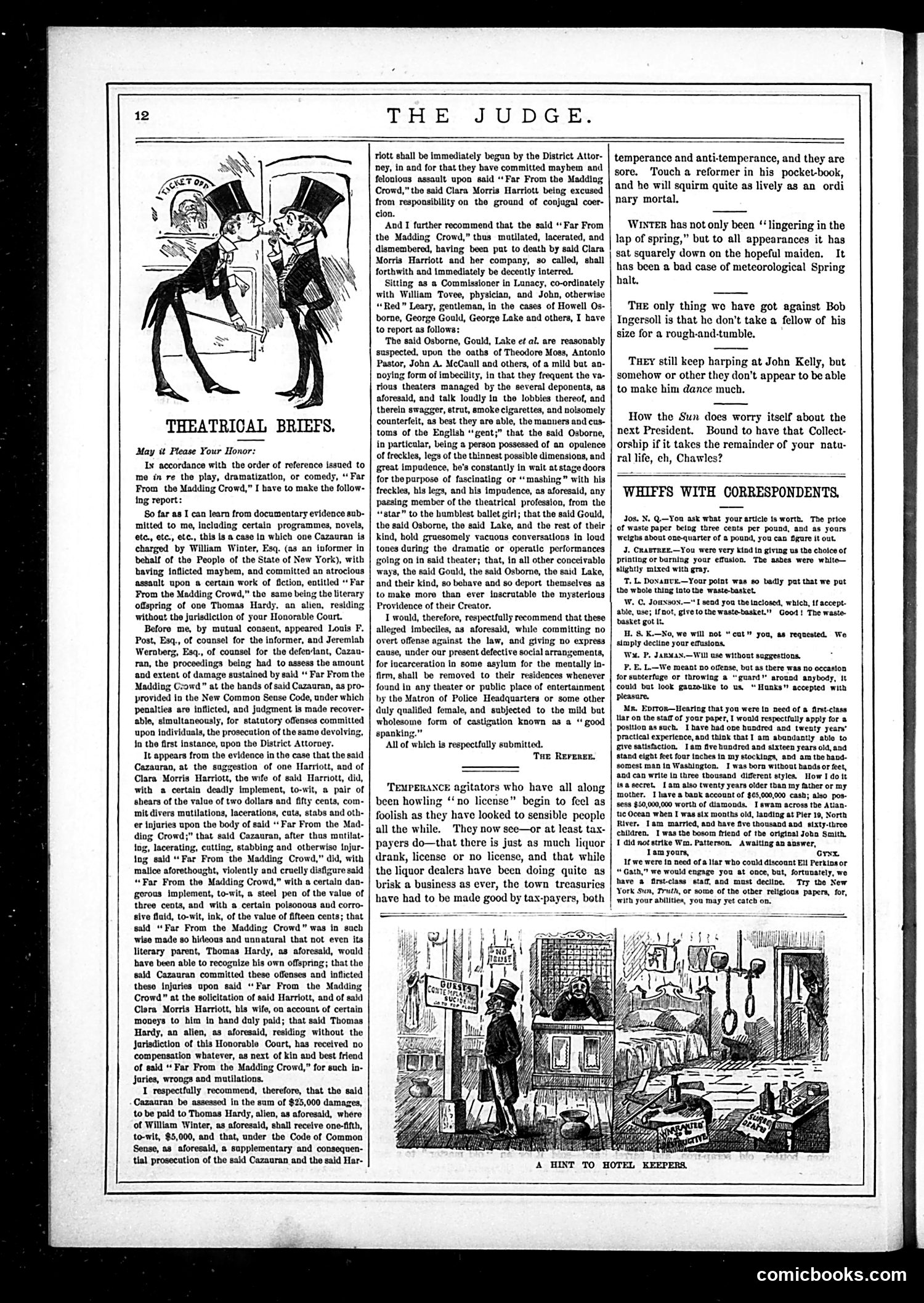Judge — May 6, 1882 — page 12
