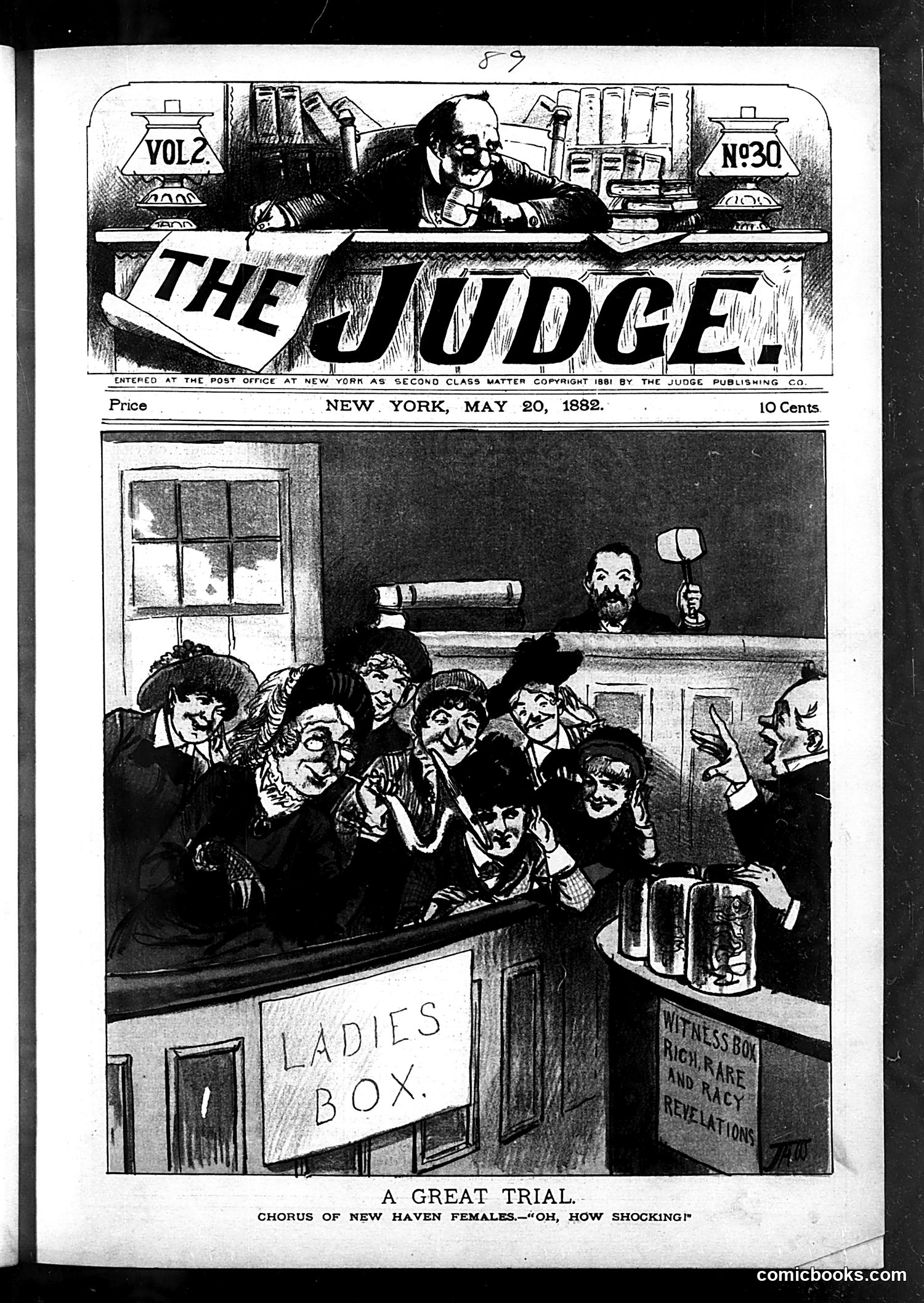 Judge — May 20, 1882 — page 1: Judge, 1882-05-20