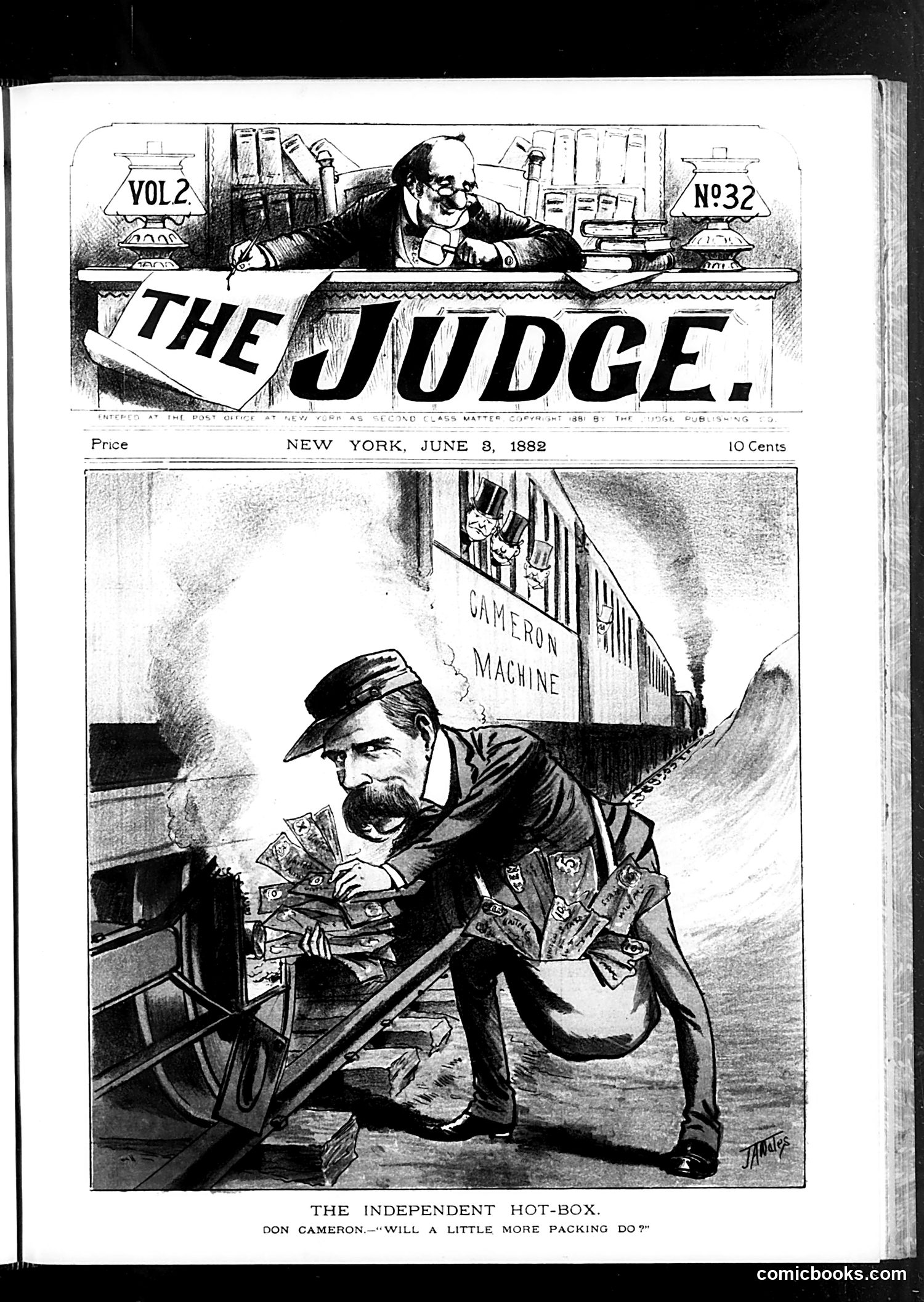 Judge — June 3, 1882 — page 1: Judge, 1882-06-03