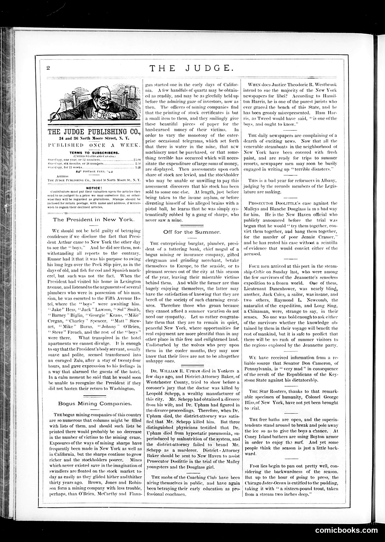 Judge — June 10, 1882 — page 2: Judge, 1882-06-10