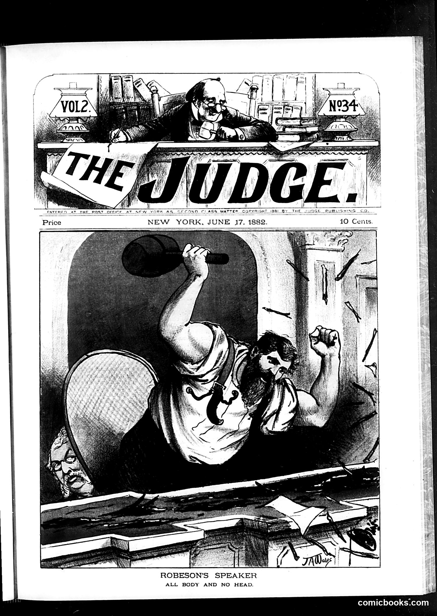 Judge — June 17, 1882 — page 1: Judge, 1882-06-17