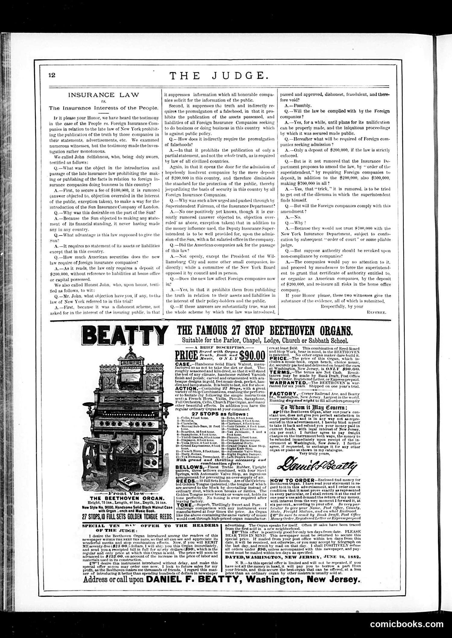 Judge — June 24, 1882 — page 12