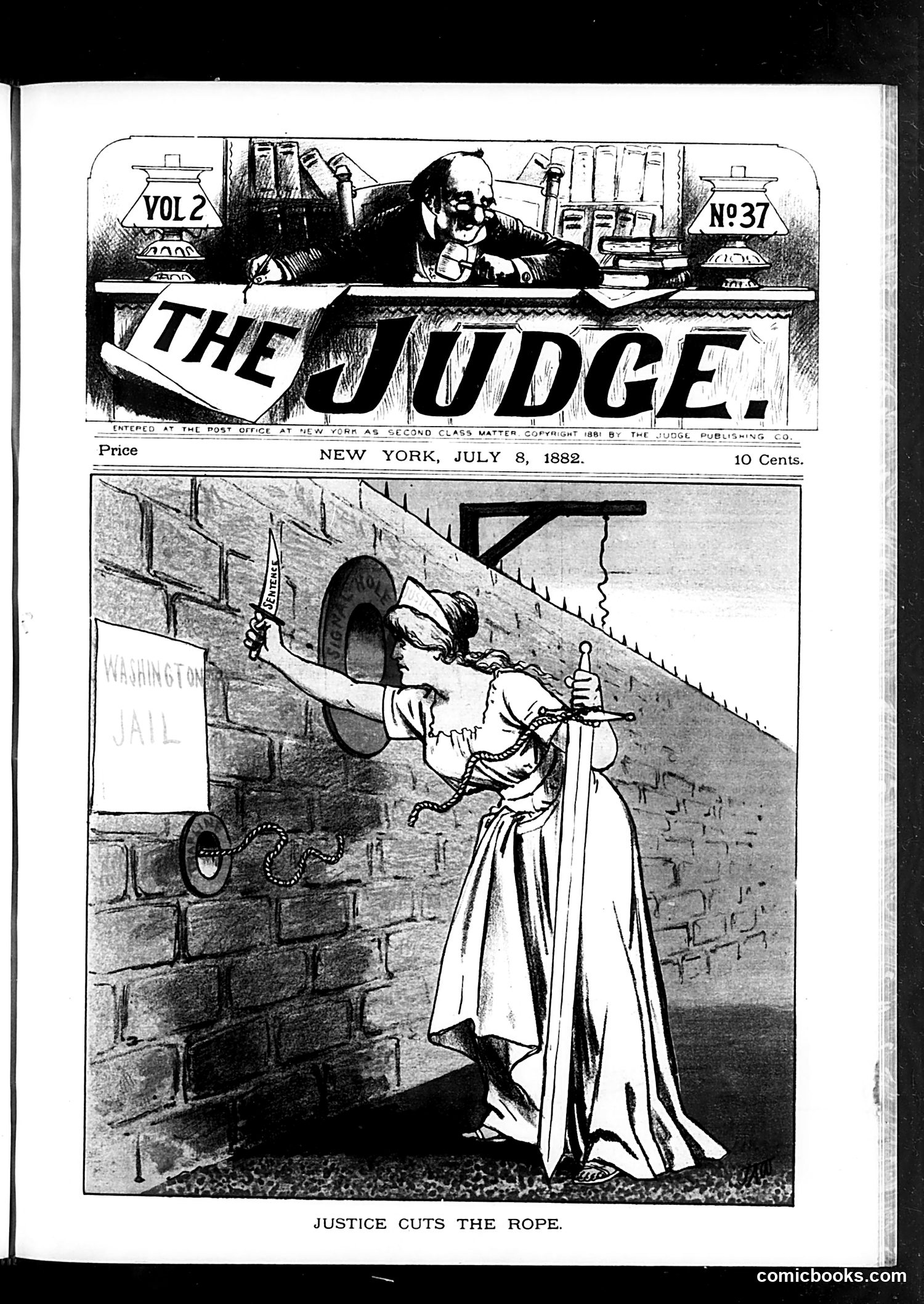 Judge — July 8, 1882 — page 1: Judge, 1882-07-08