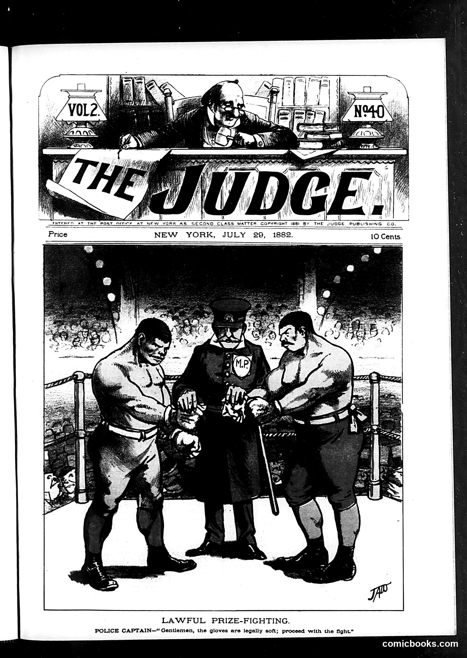 Judge — July 29, 1882 — page 1: Judge, 1882-07-29