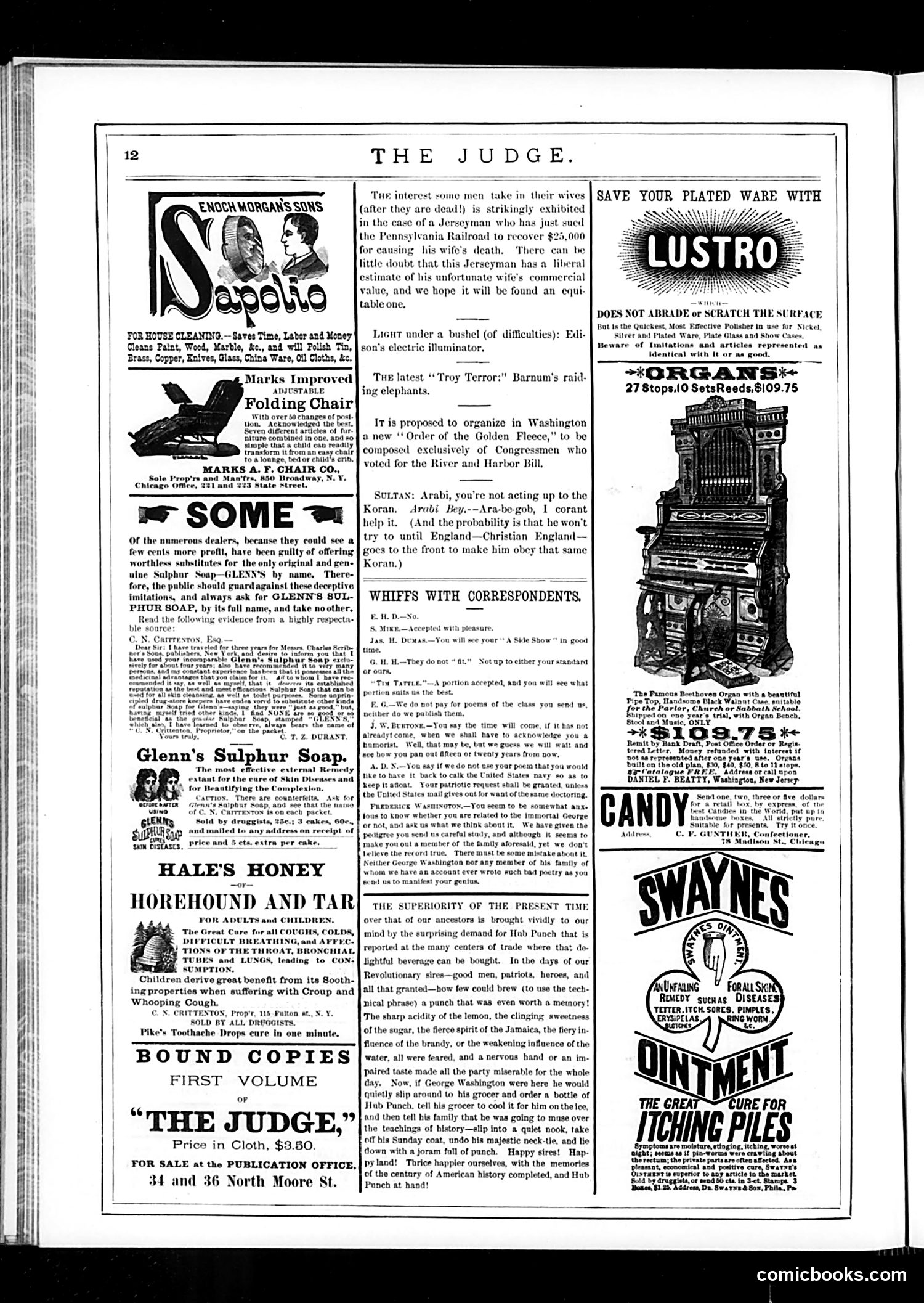 Judge — August 26, 1882 — page 12