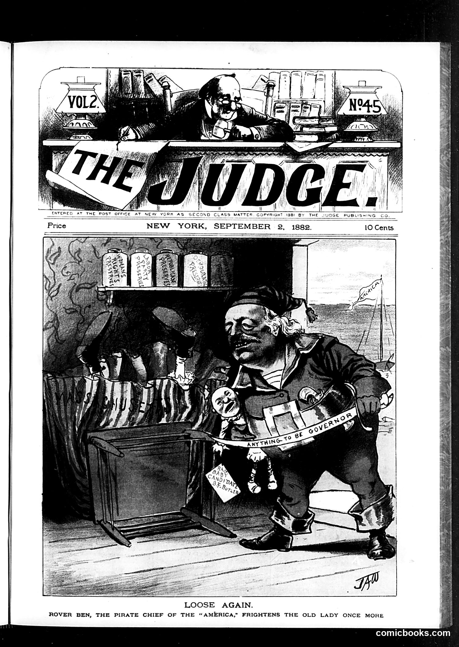 Judge — September 2, 1882 — page 1: Judge, 1882-09-02
