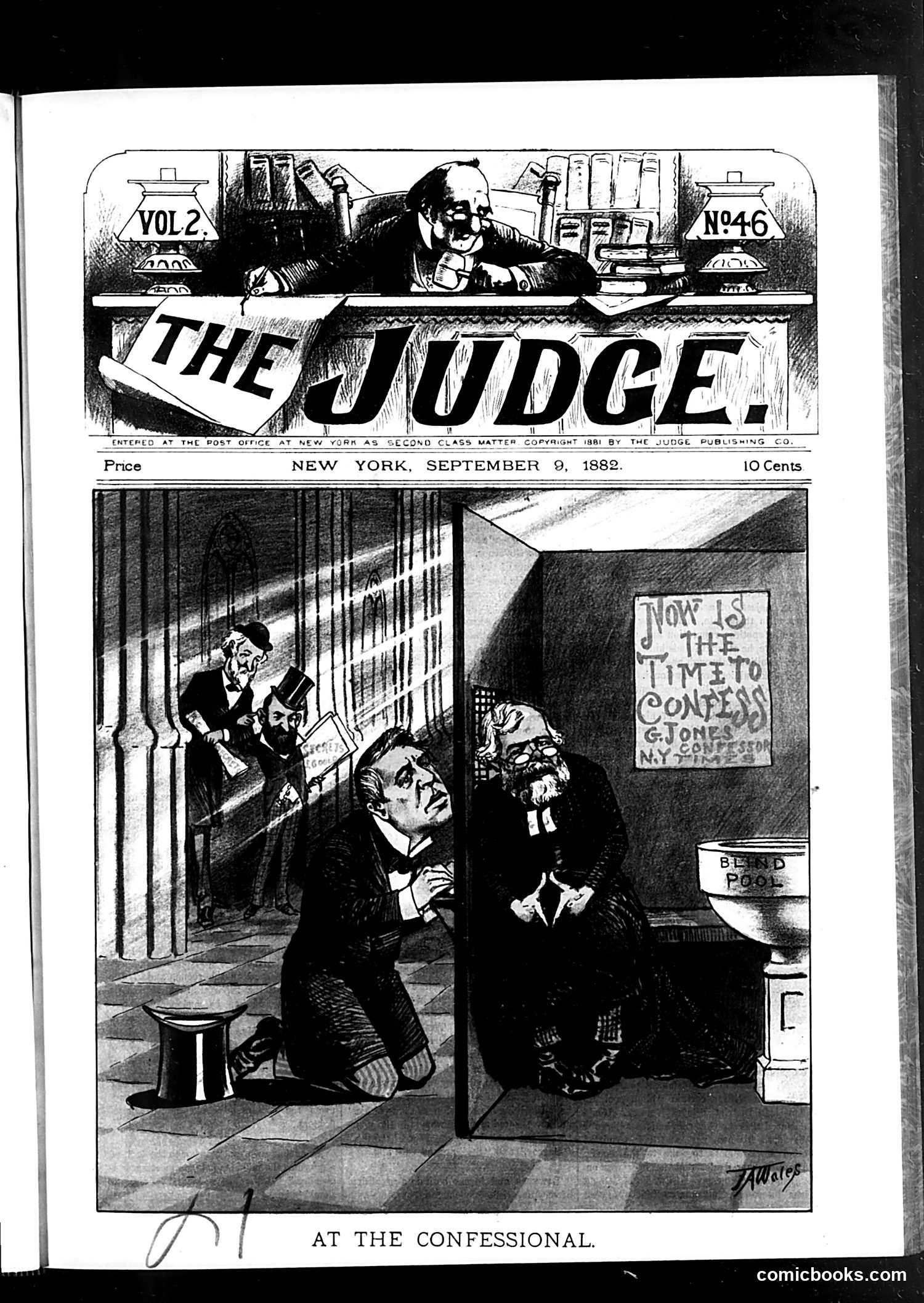 Judge — September 9, 1882 — page 1: Judge, 1882-09-09
