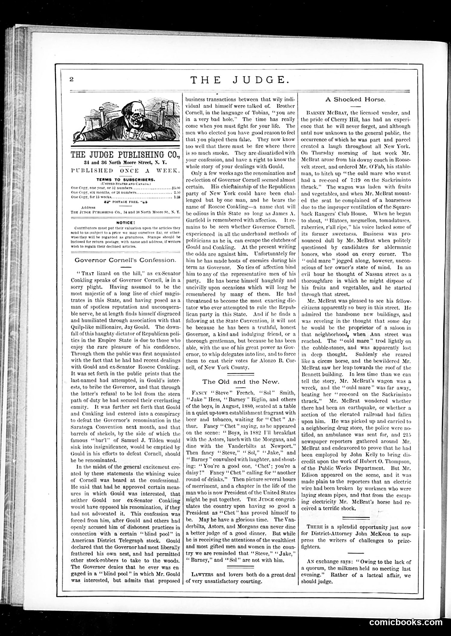 Judge — September 9, 1882 — page 2: Judge, 1882-09-09