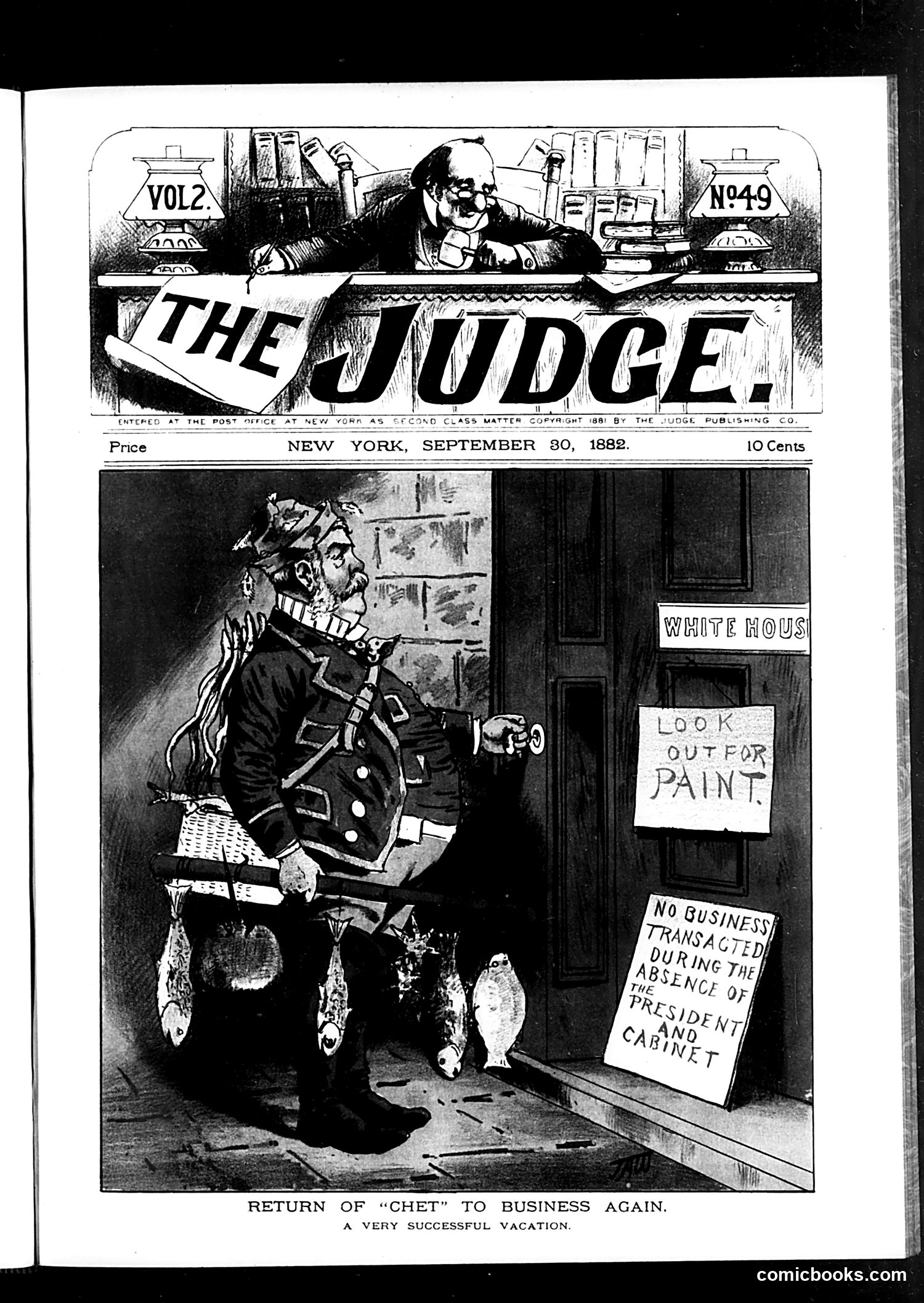 Judge — September 30, 1882 — page 1: Judge, 1882-09-30