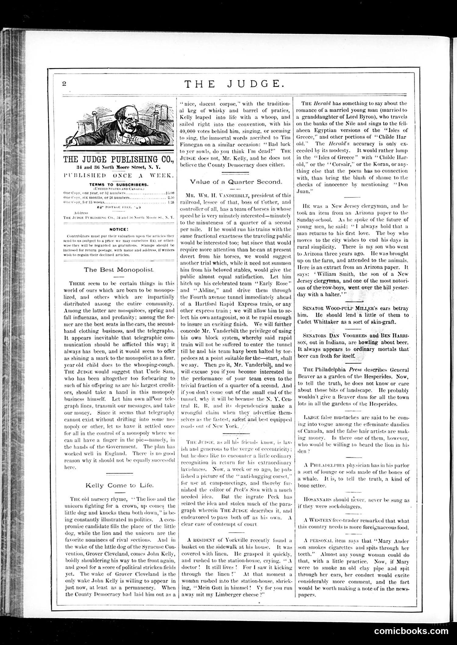 Judge — October 7, 1882 — page 2: Judge, 1882-10-07