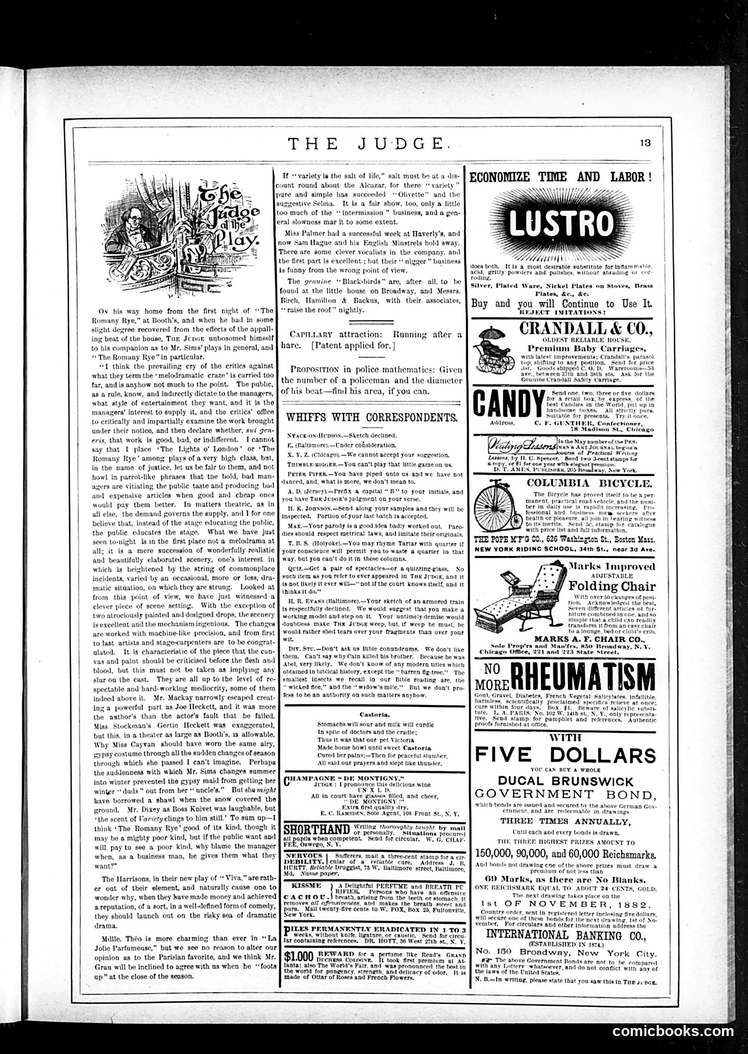 Judge — October 7, 1882 — page 13