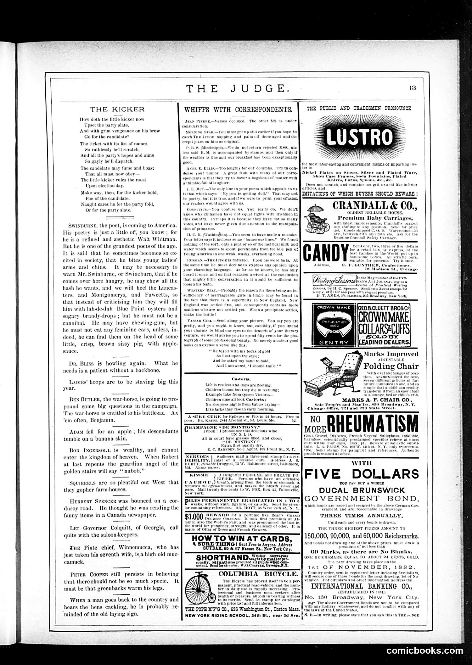 Judge — October 14, 1882 — page 13