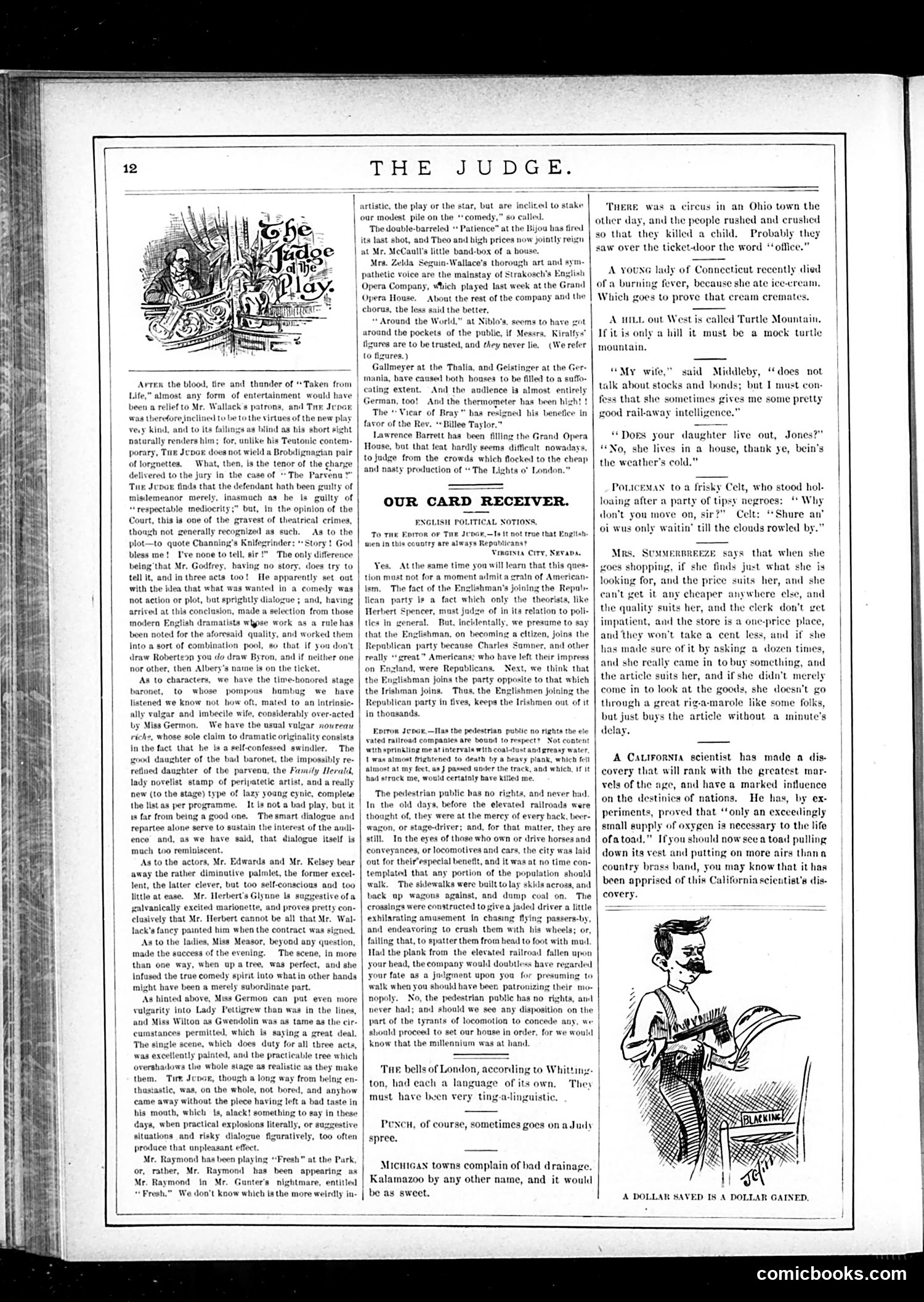 Judge — October 21, 1882 — page 12