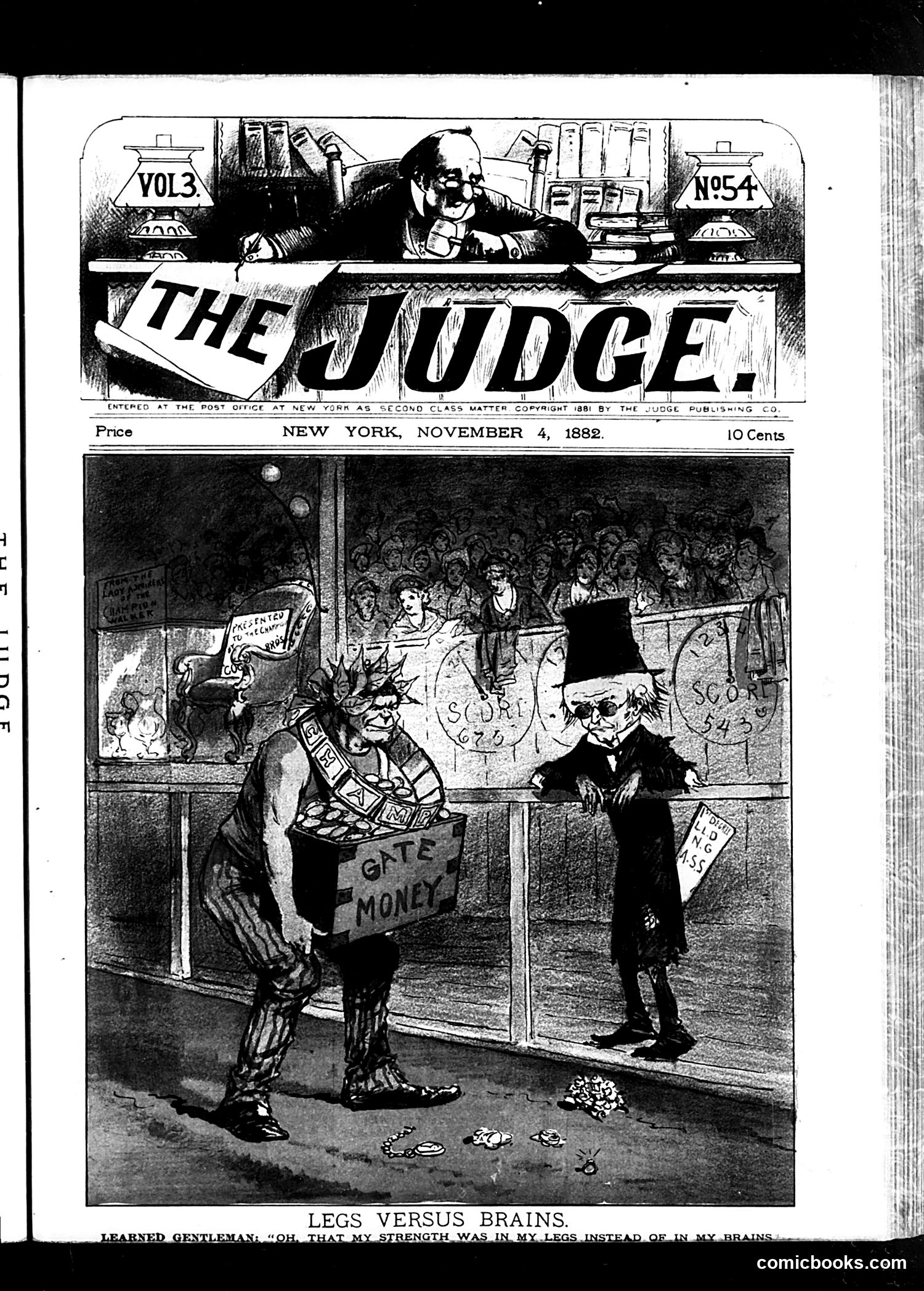 Judge — November 4, 1882 — page 1: Judge, 1882-11-04