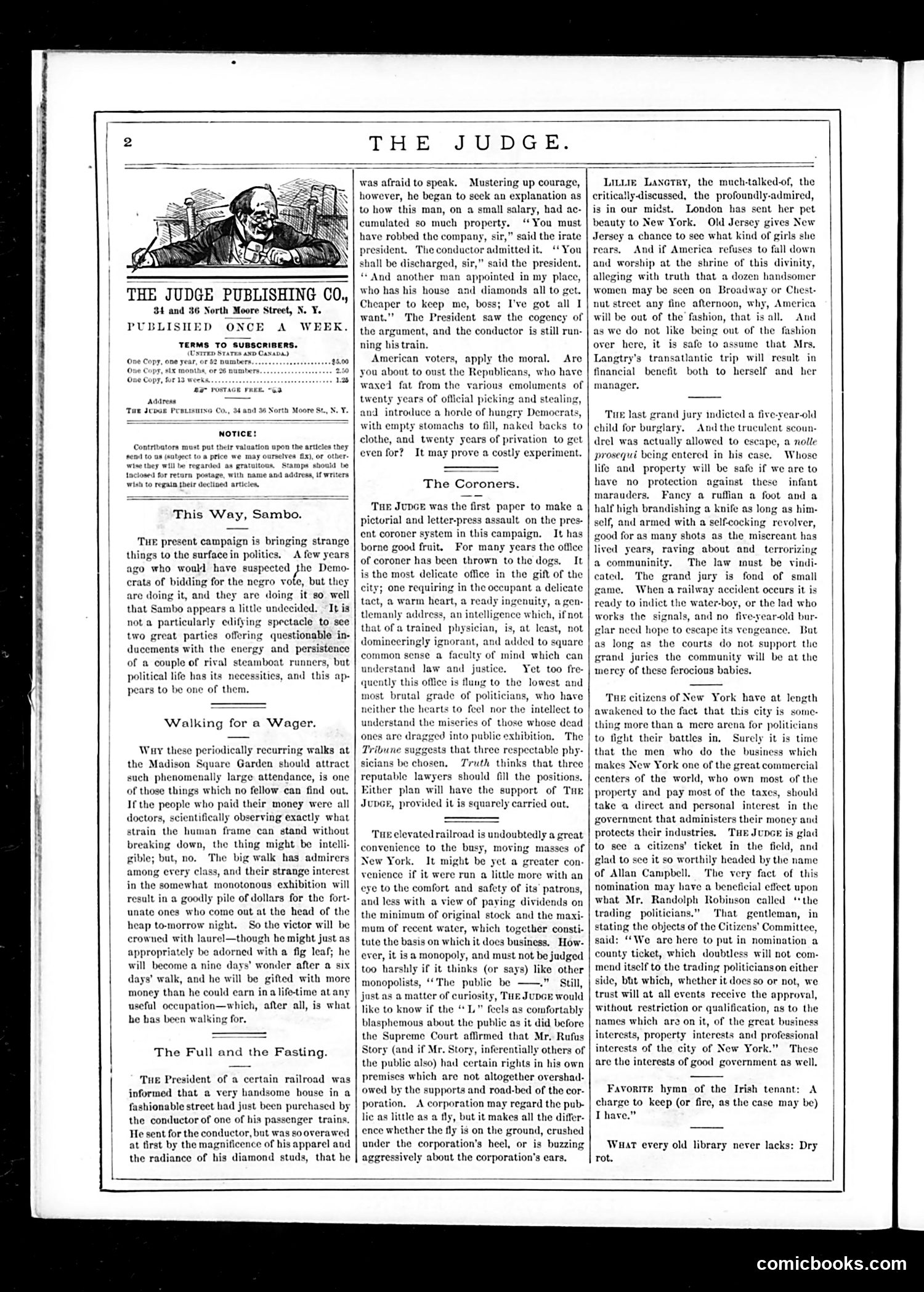 Judge — November 4, 1882 — page 2: Judge, 1882-11-04