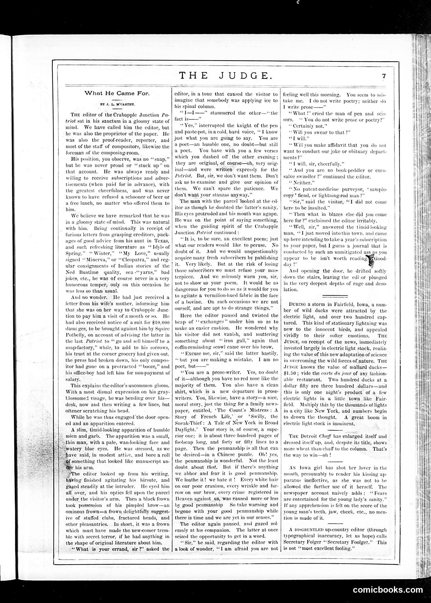 Judge — November 11, 1882 — page 7