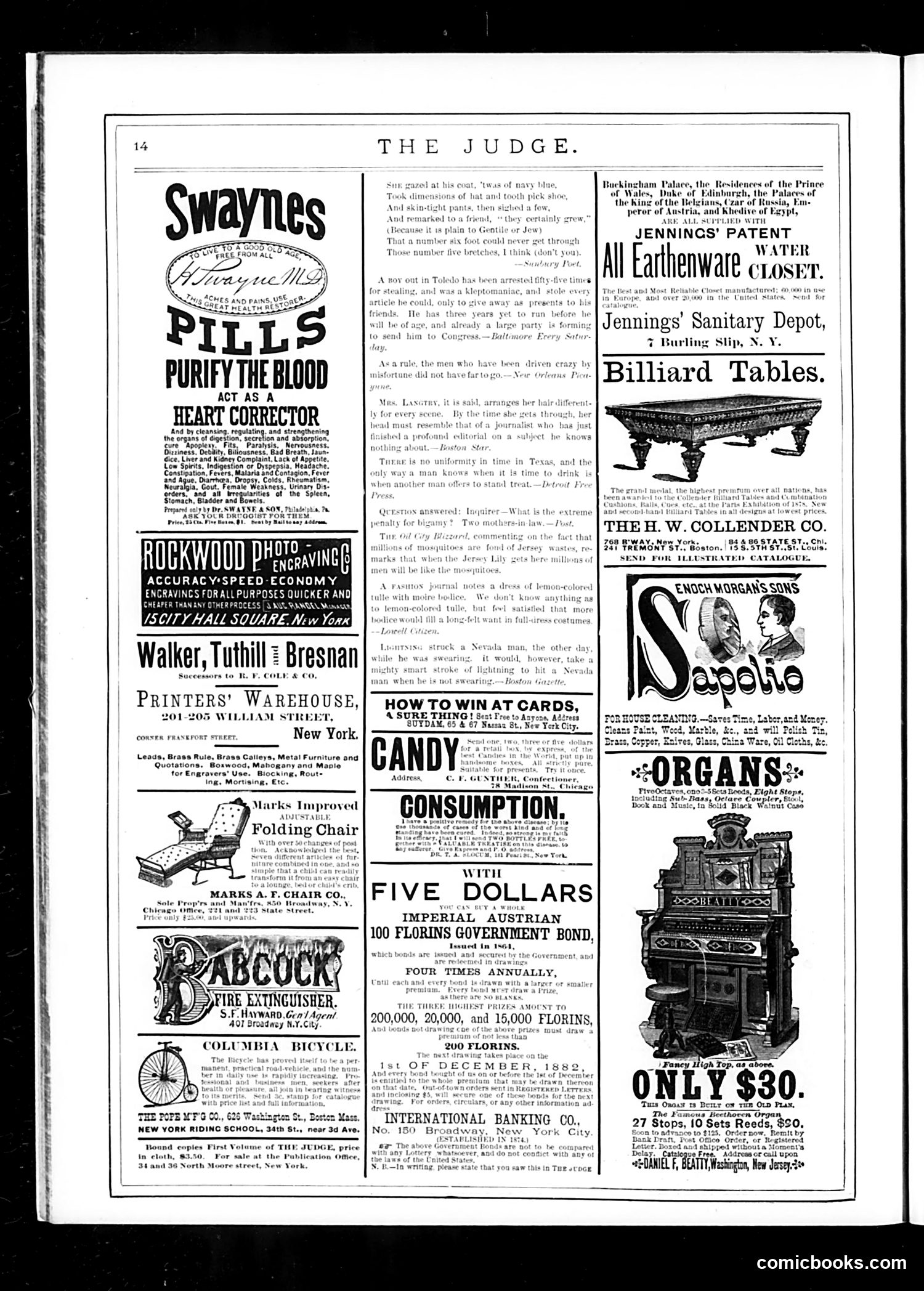 Judge — November 11, 1882 — page 14