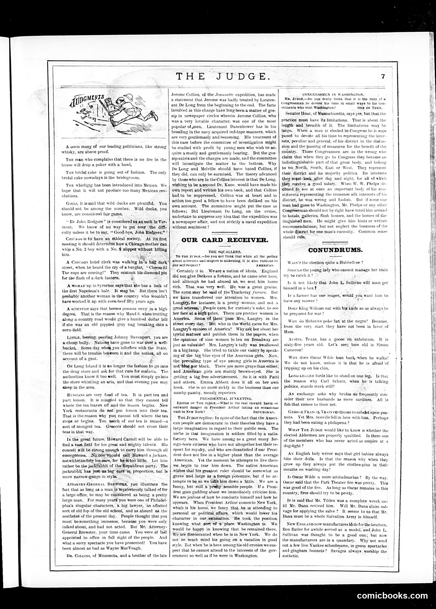 Judge — November 18, 1882 — page 7