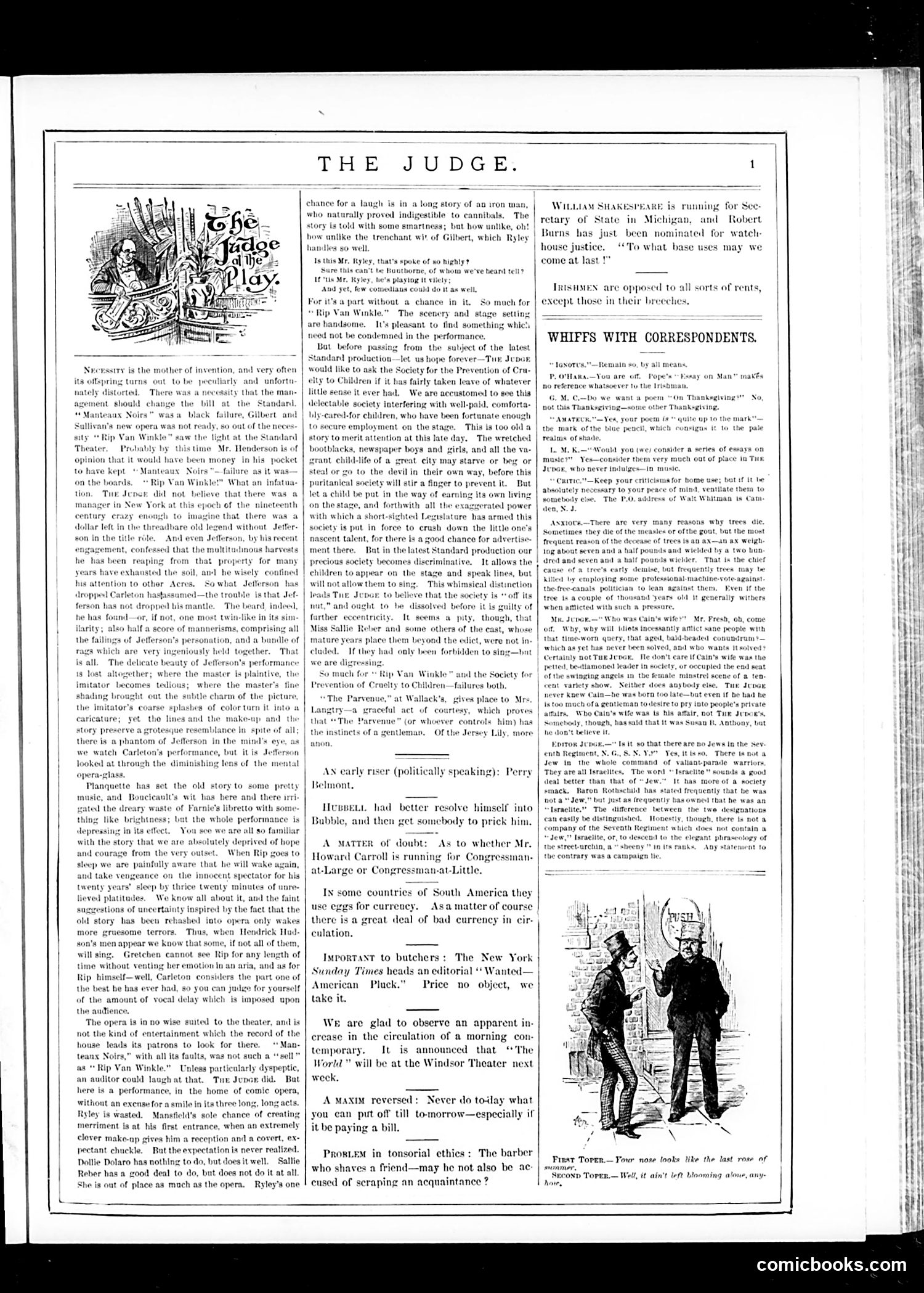 Judge — November 18, 1882 — page 11