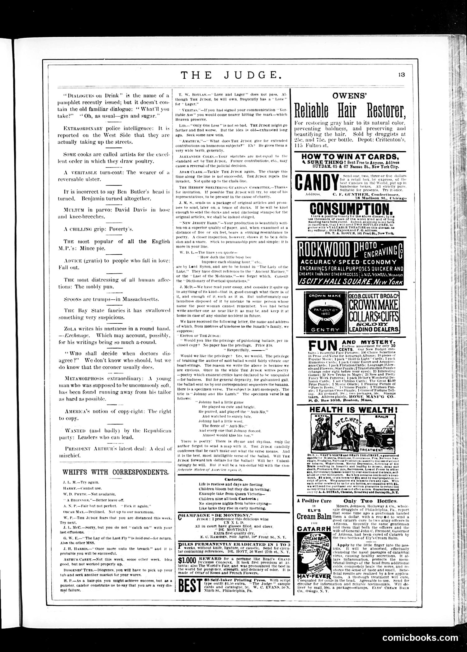 Judge — November 25, 1882 — page 13