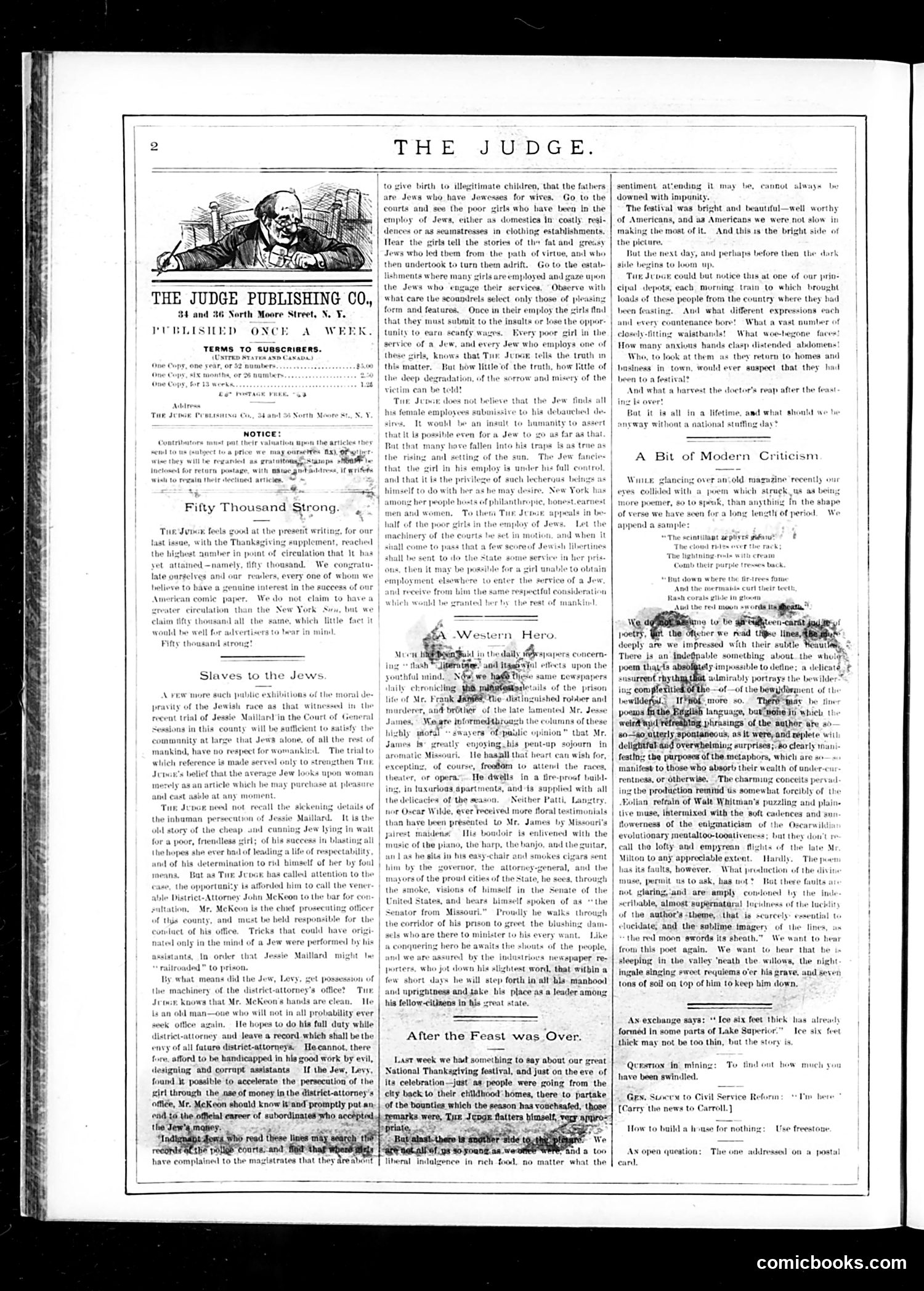 Judge — December 9, 1882 — page 2: Judge, 1882-12-09
