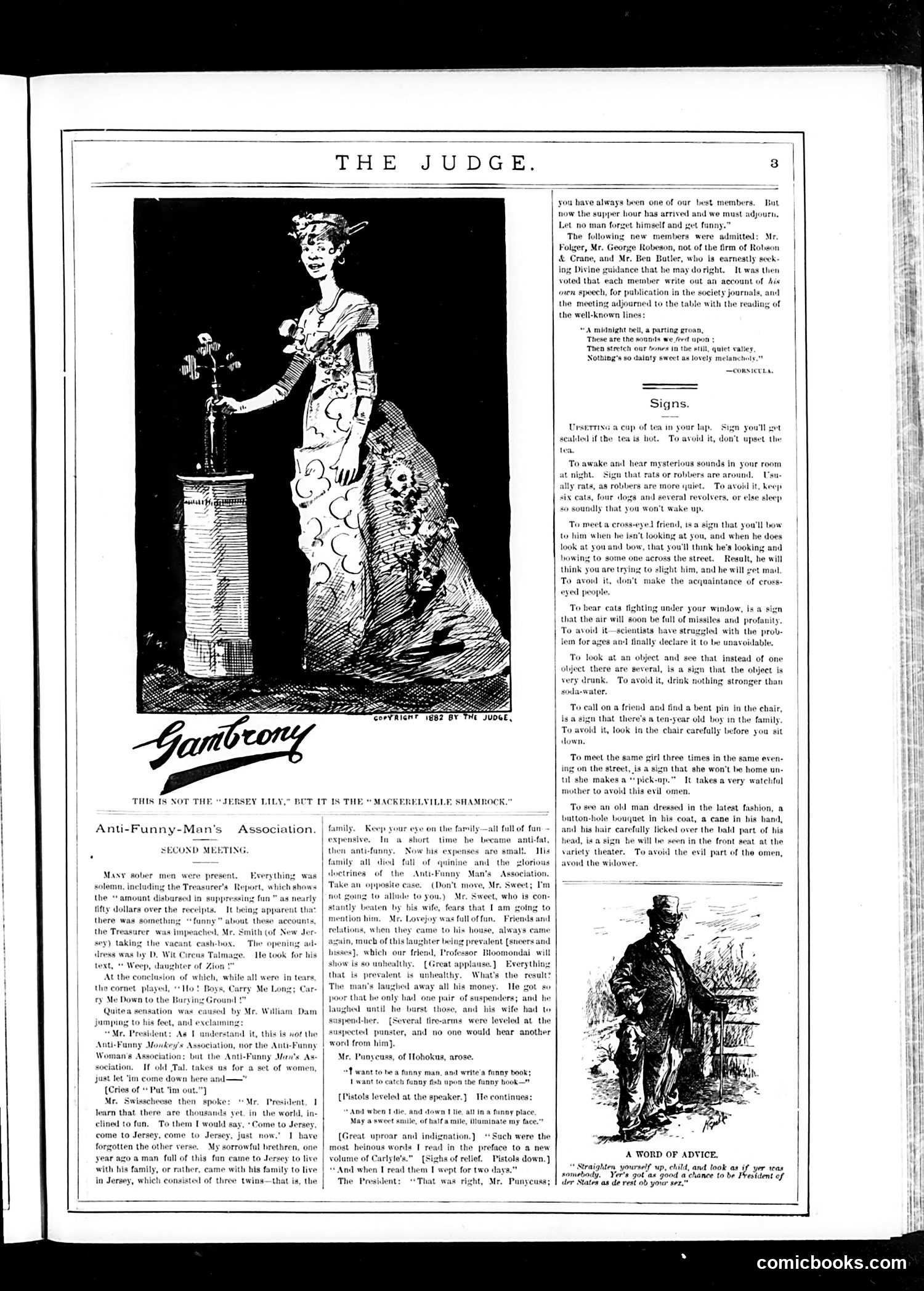 Judge — December 9, 1882 — page 3: Judge, 1882-12-09