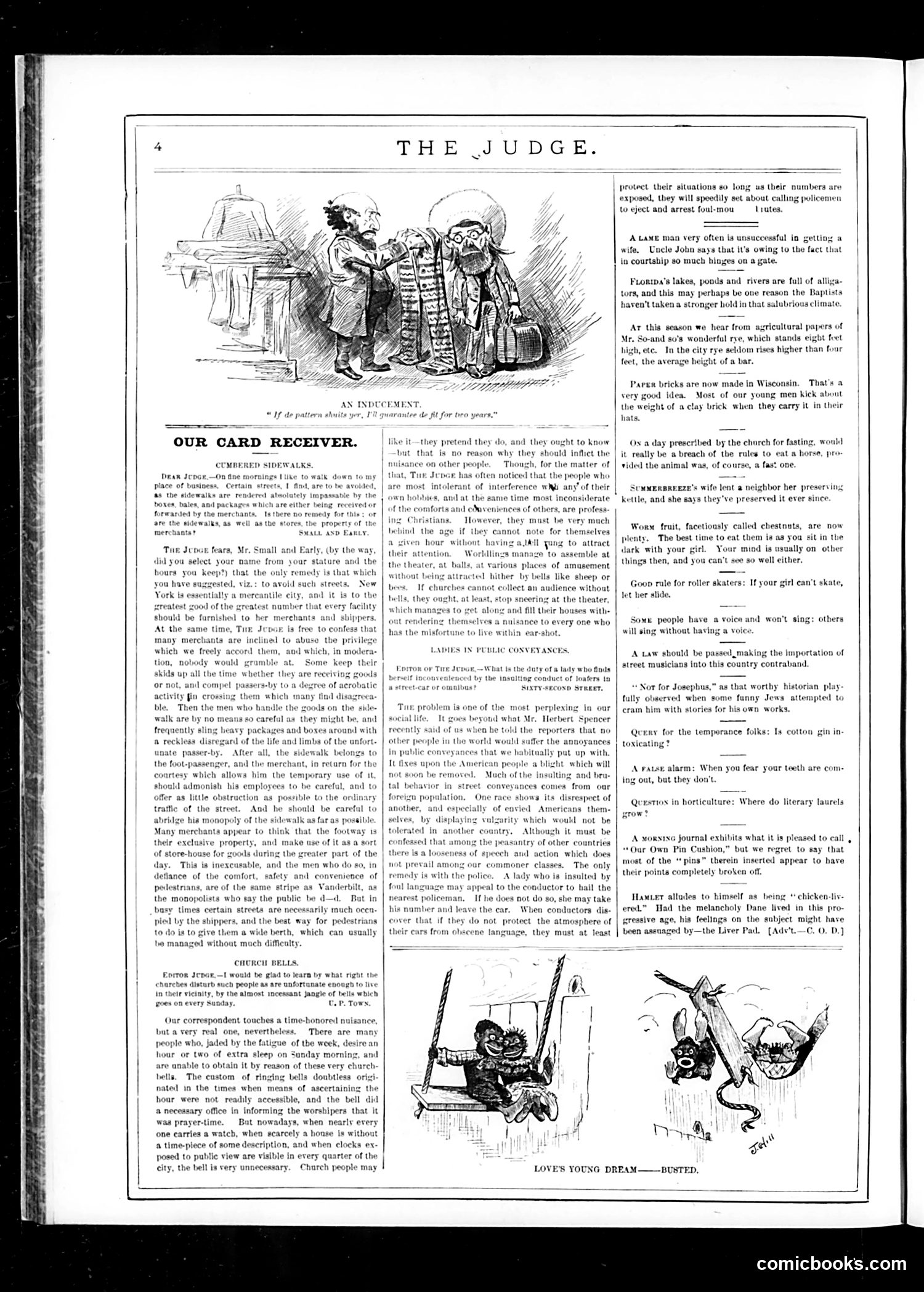 Judge — December 9, 1882 — page 4: Judge, 1882-12-09