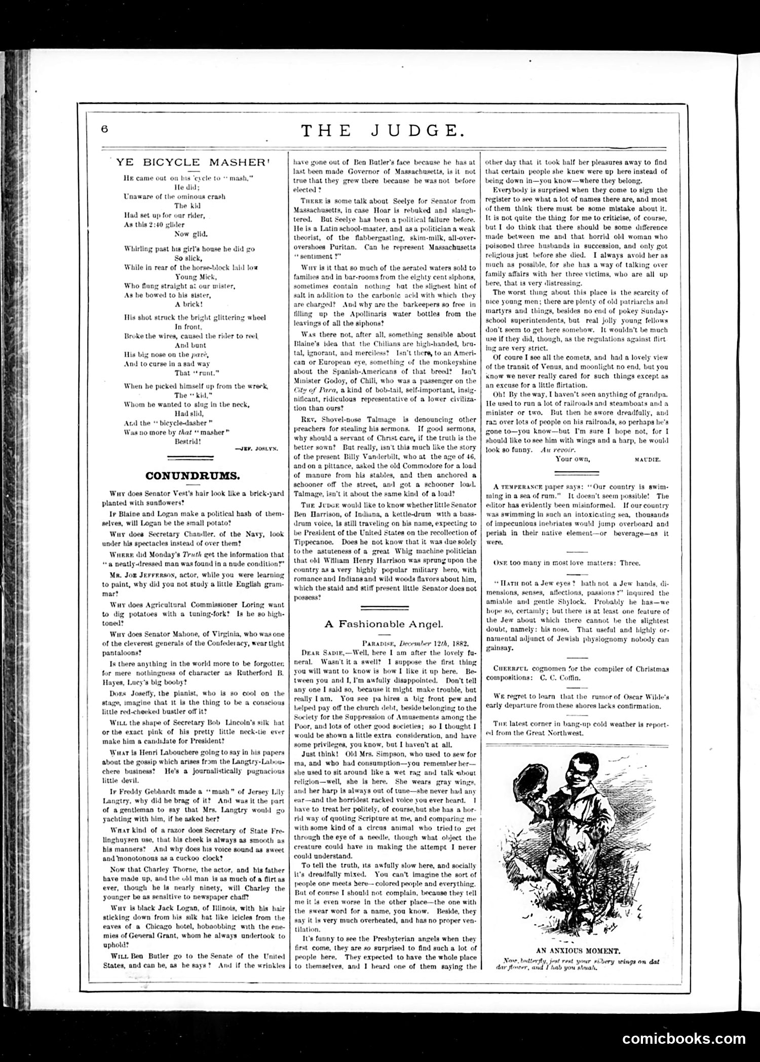 Judge — December 30, 1882 — page 6