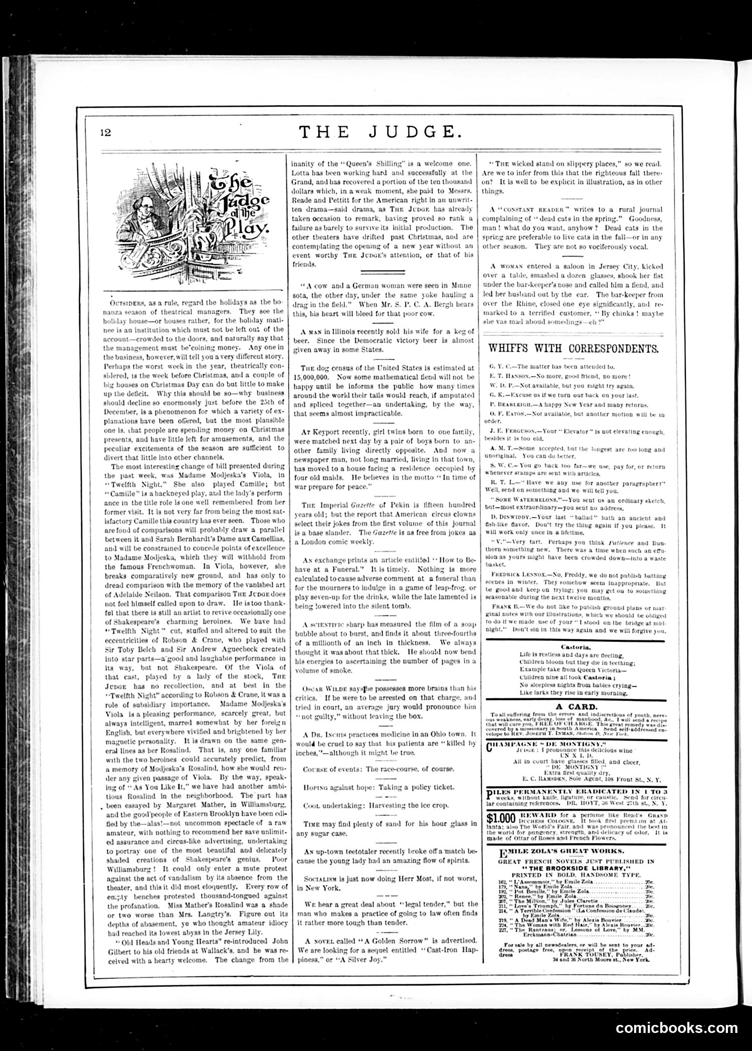 Judge — January 6, 1883 — page 12