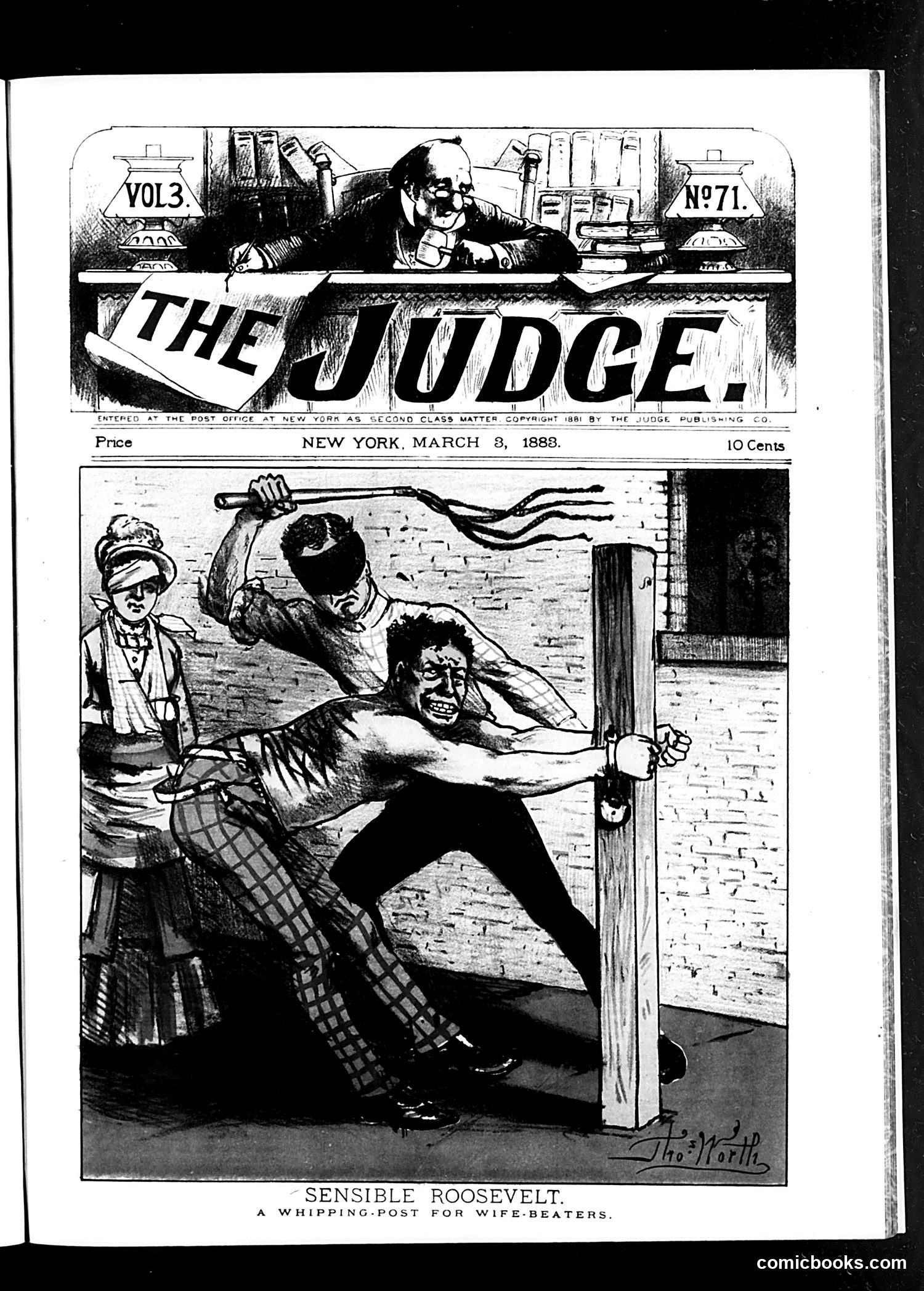 Judge — March 3, 1883 — page 1: Judge, 1883-03-03