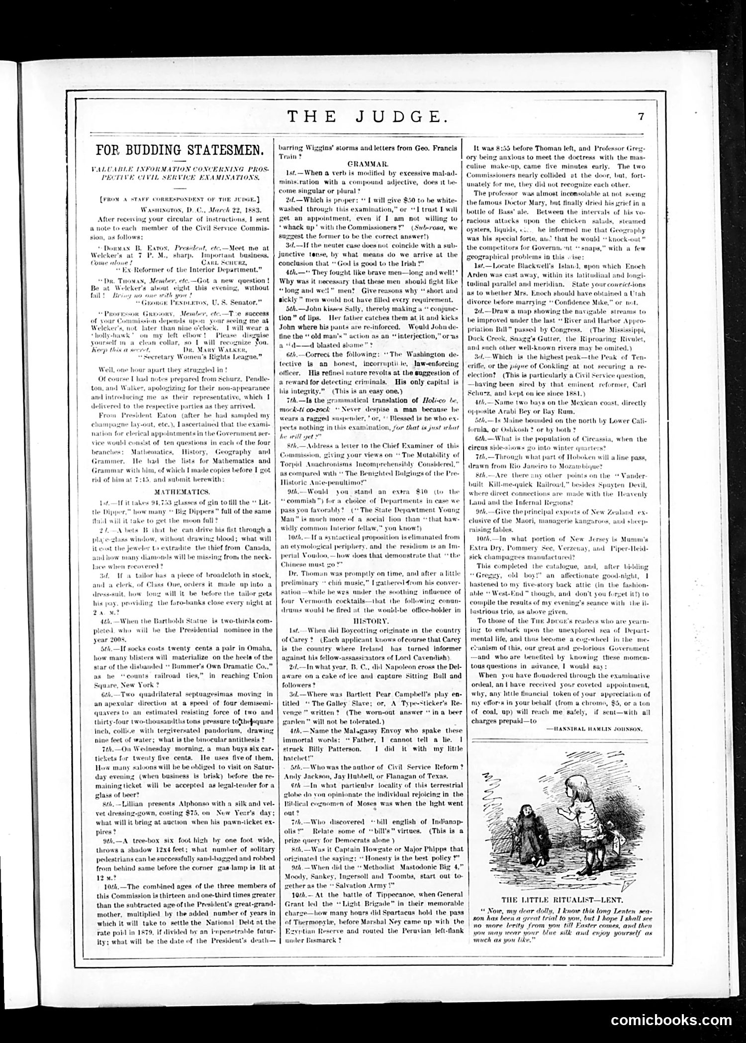 Judge — March 31, 1883 — page 7