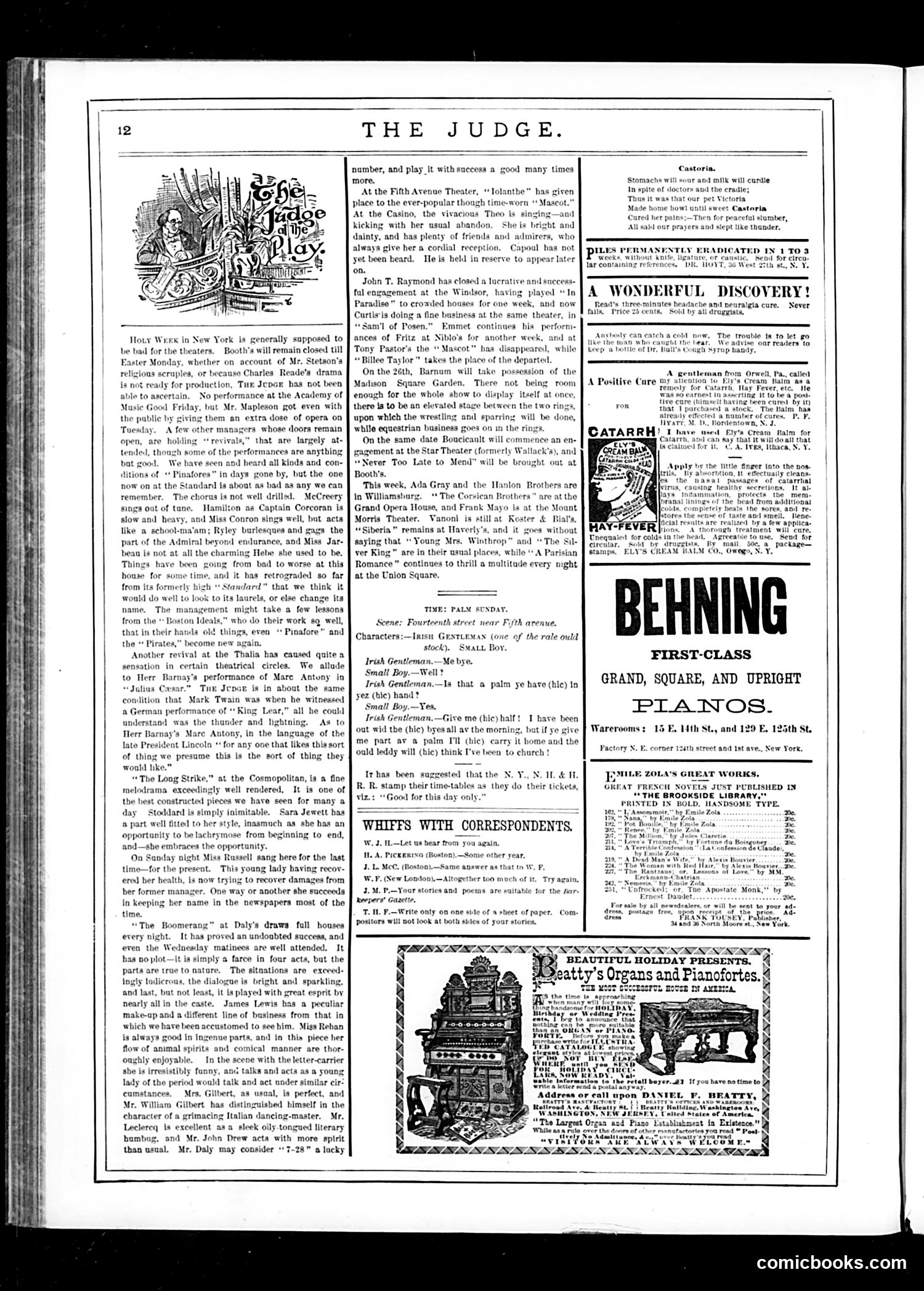 Judge — March 31, 1883 — page 12