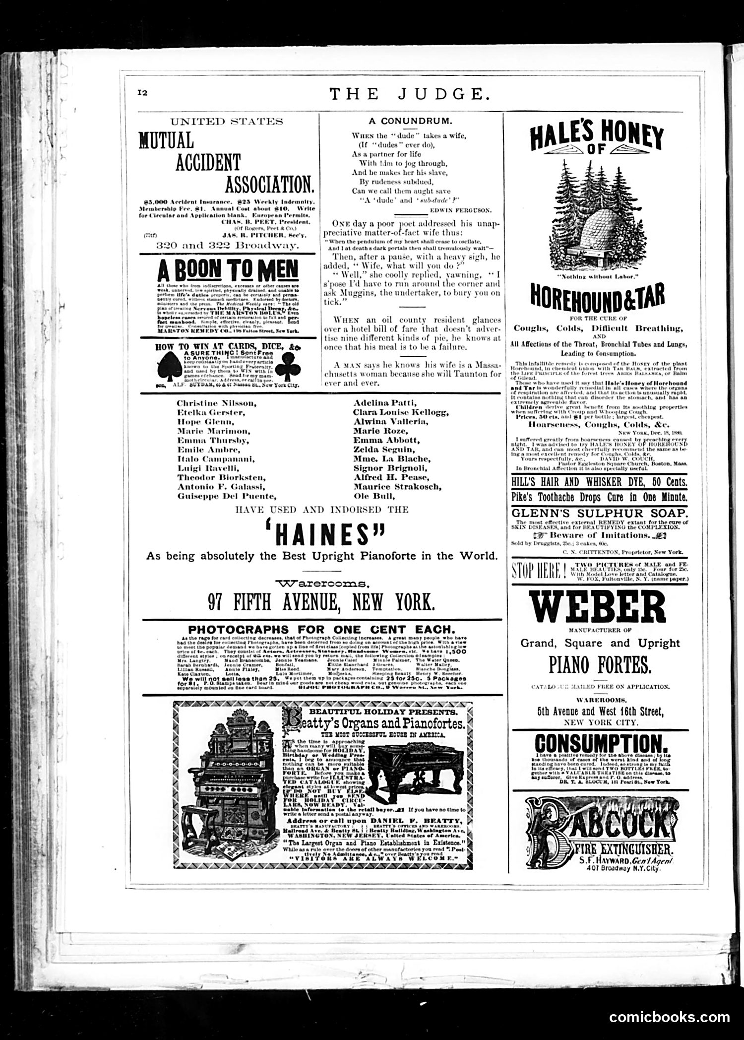 Judge — April 21, 1883 — page 12