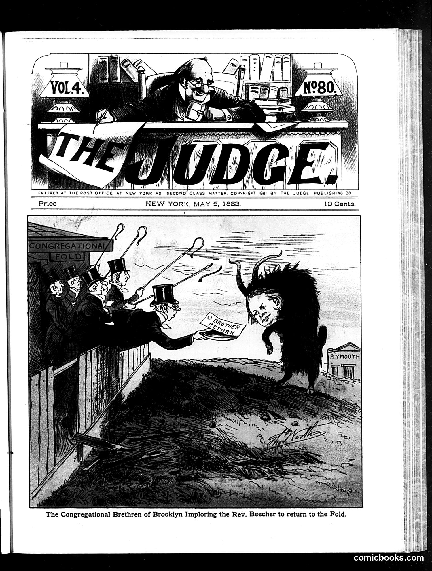 Judge — May 5, 1883 — page 1: Judge, 1883-05-05