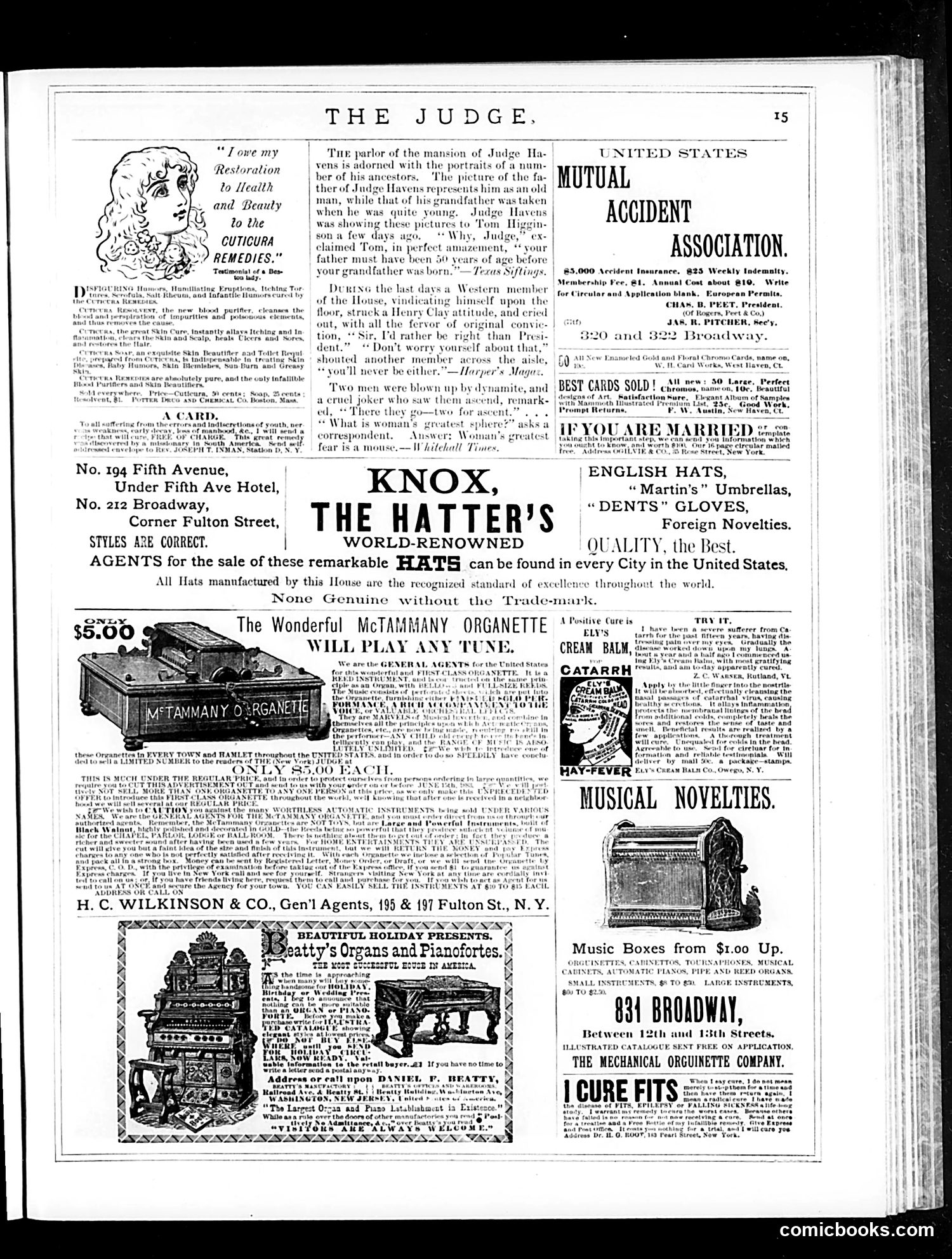 Judge — May 12, 1883 — page 15