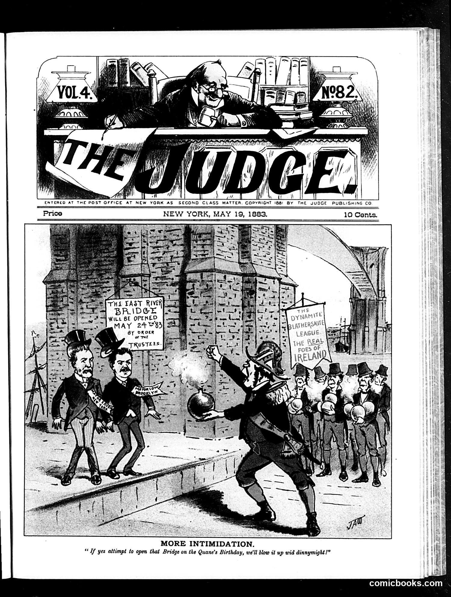 Judge — May 19, 1883 — page 1: Judge, 1883-05-19