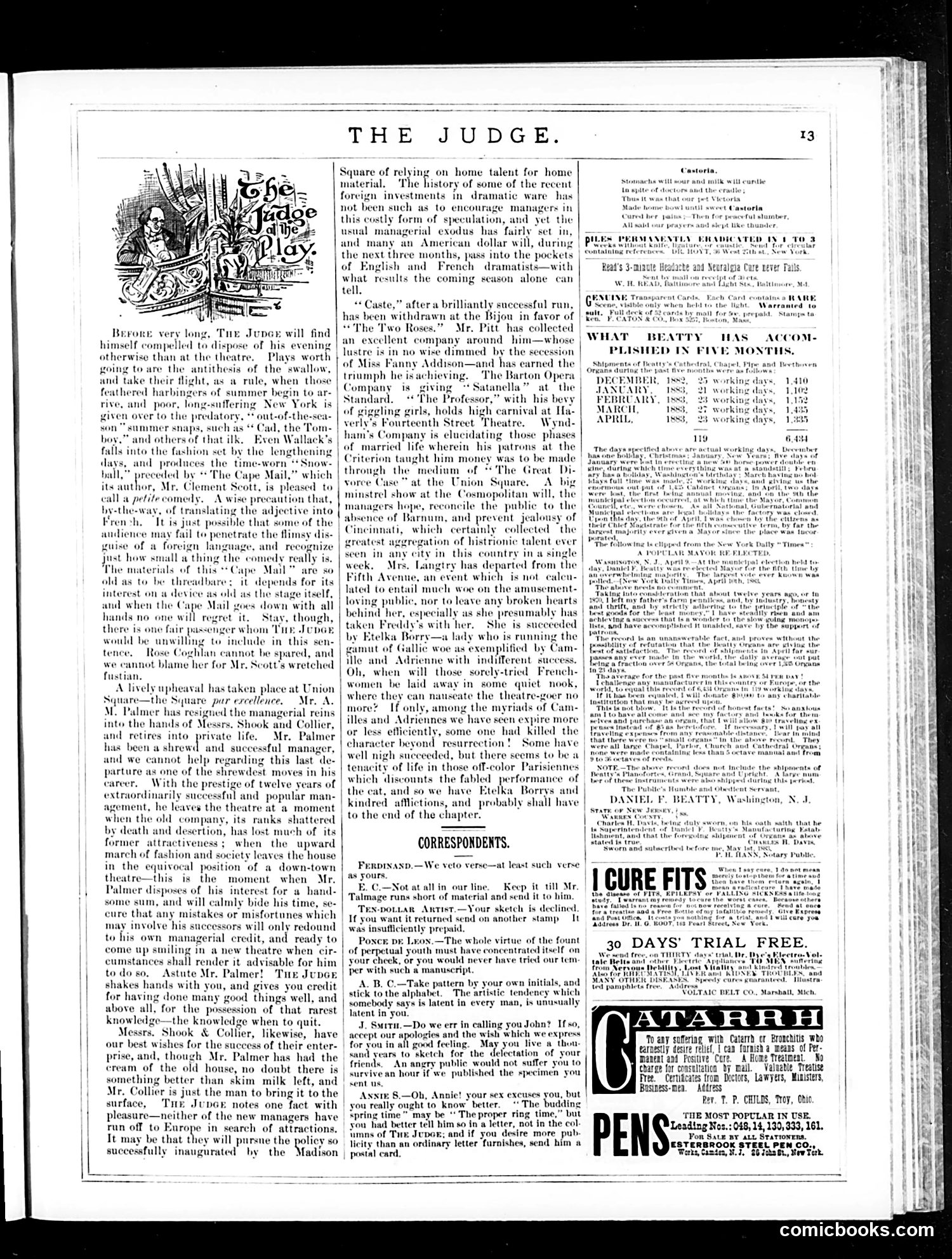 Judge — May 19, 1883 — page 13