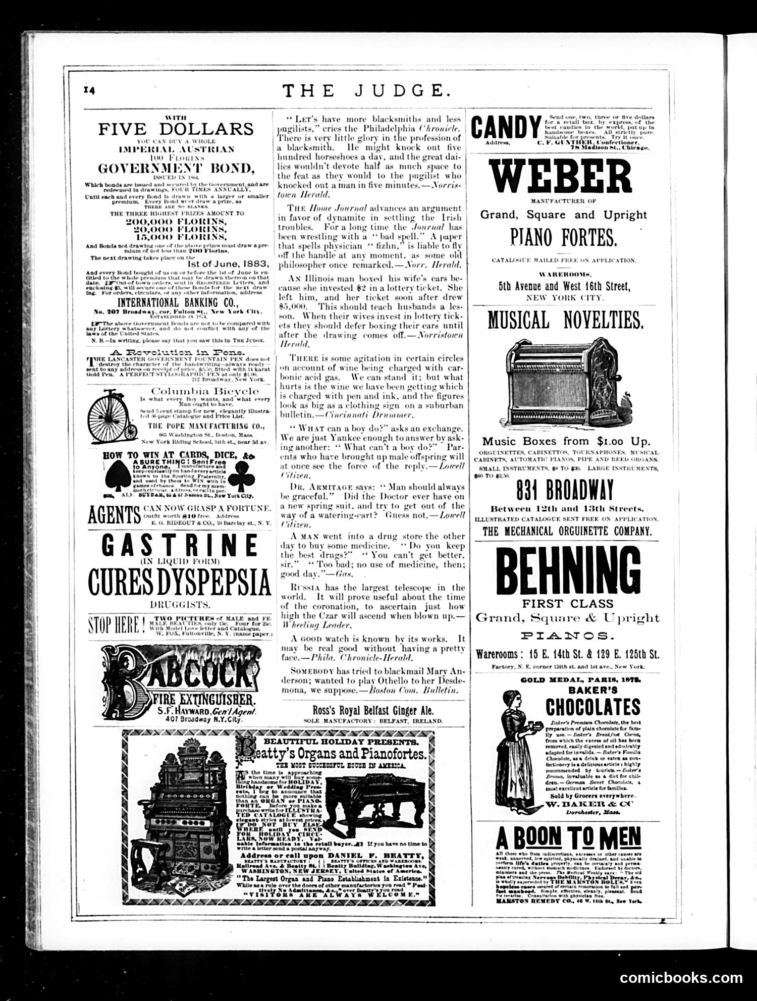 Judge — May 19, 1883 — page 14
