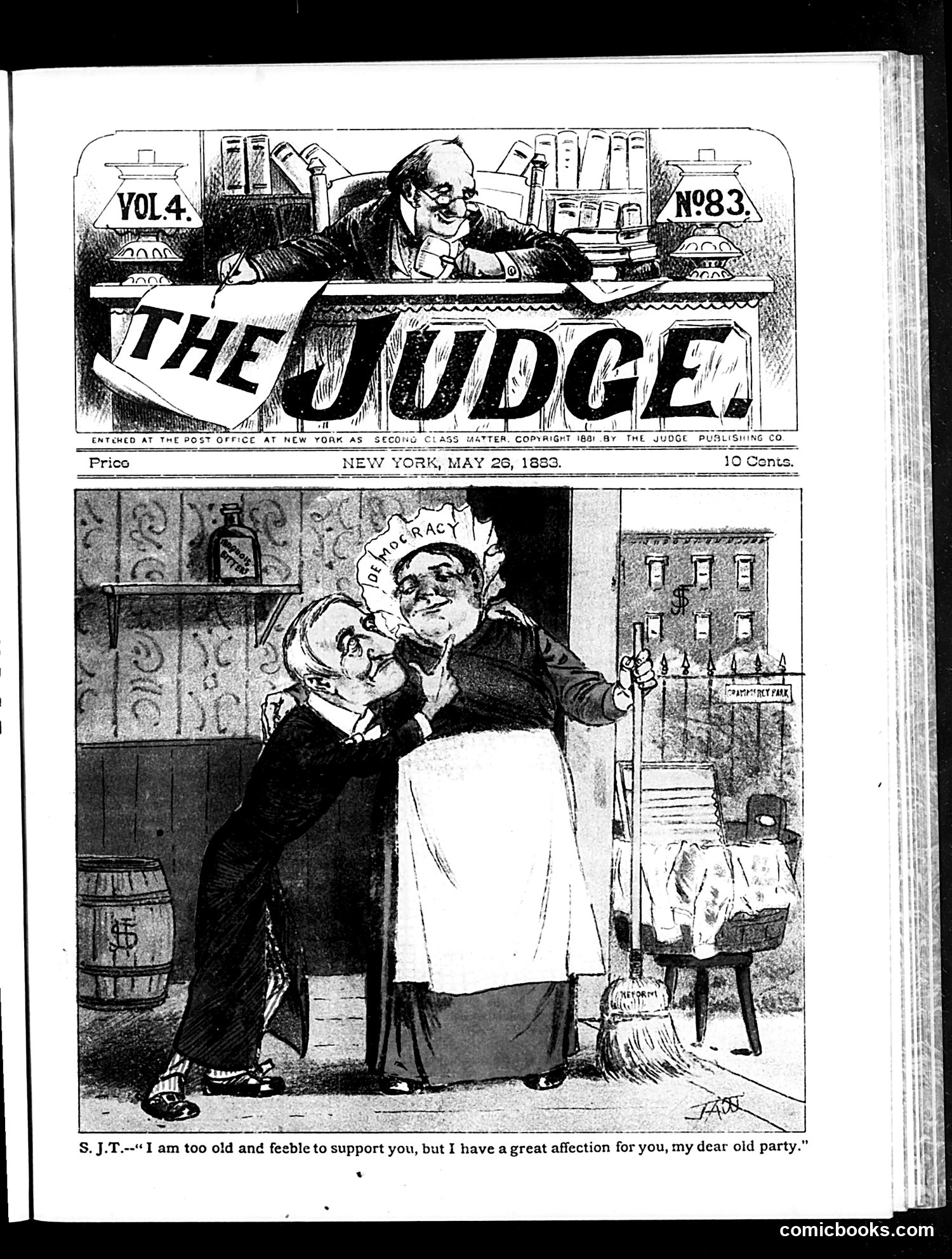 Judge — May 26, 1883 — page 1: Judge, 1883-05-26