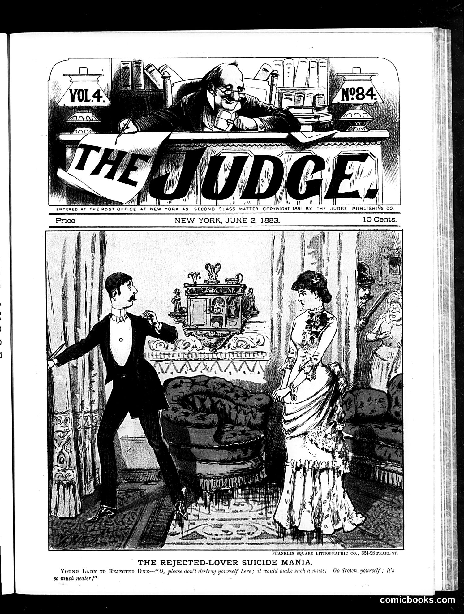 Judge — June 2, 1883 — page 1: Judge, 1883-06-02