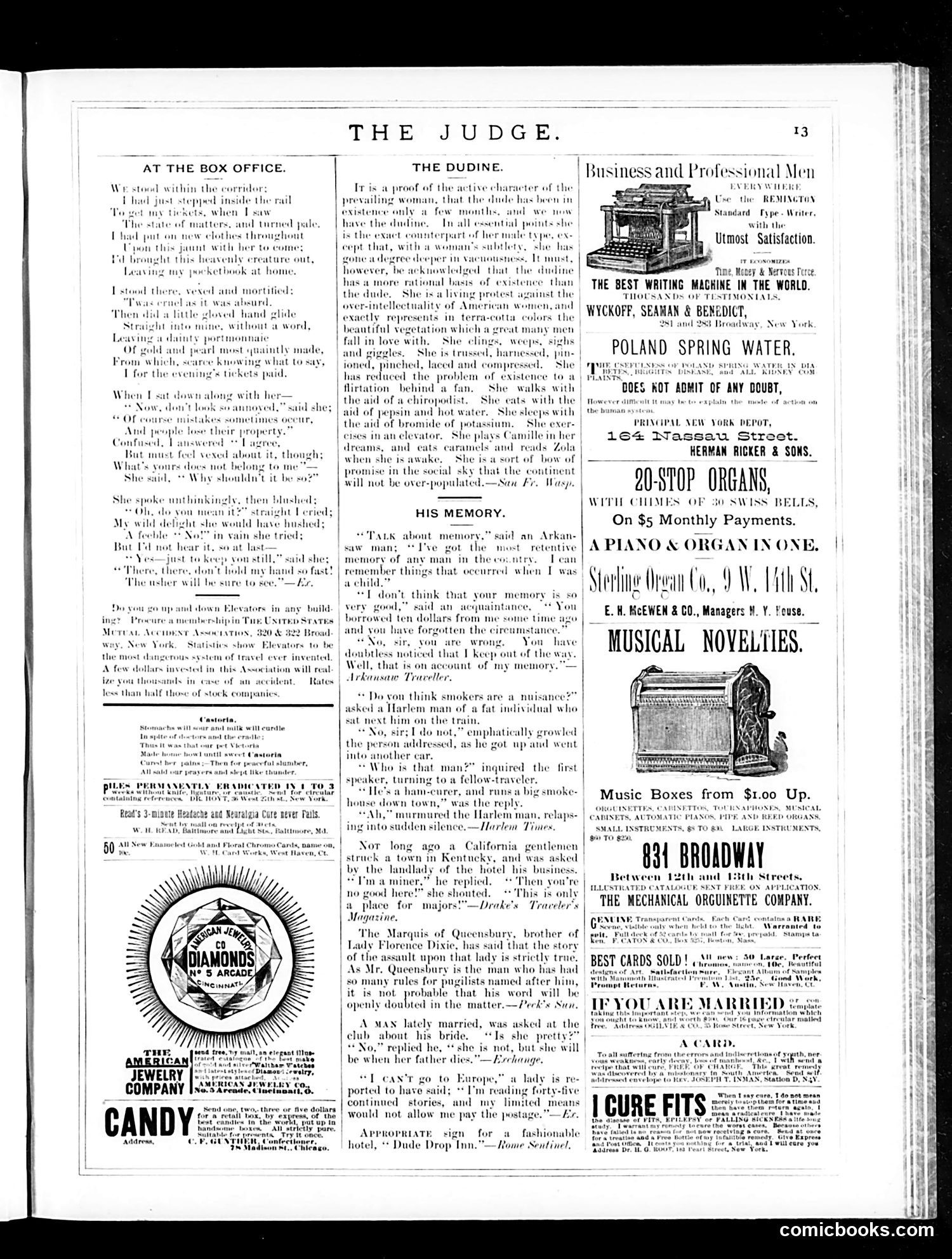 Judge — June 9, 1883 — page 13