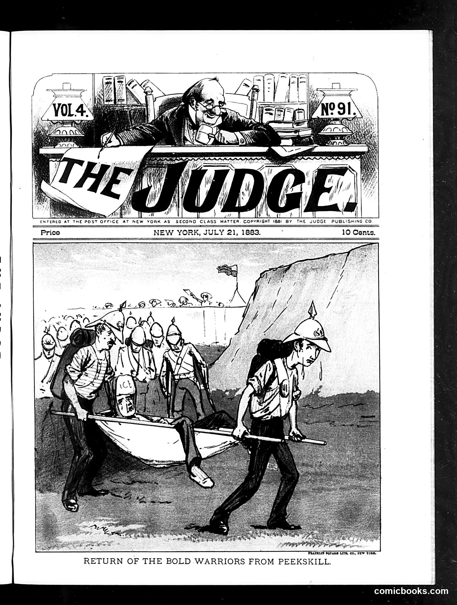 Judge — July 21, 1883 — page 1: Judge, 1883-07-21