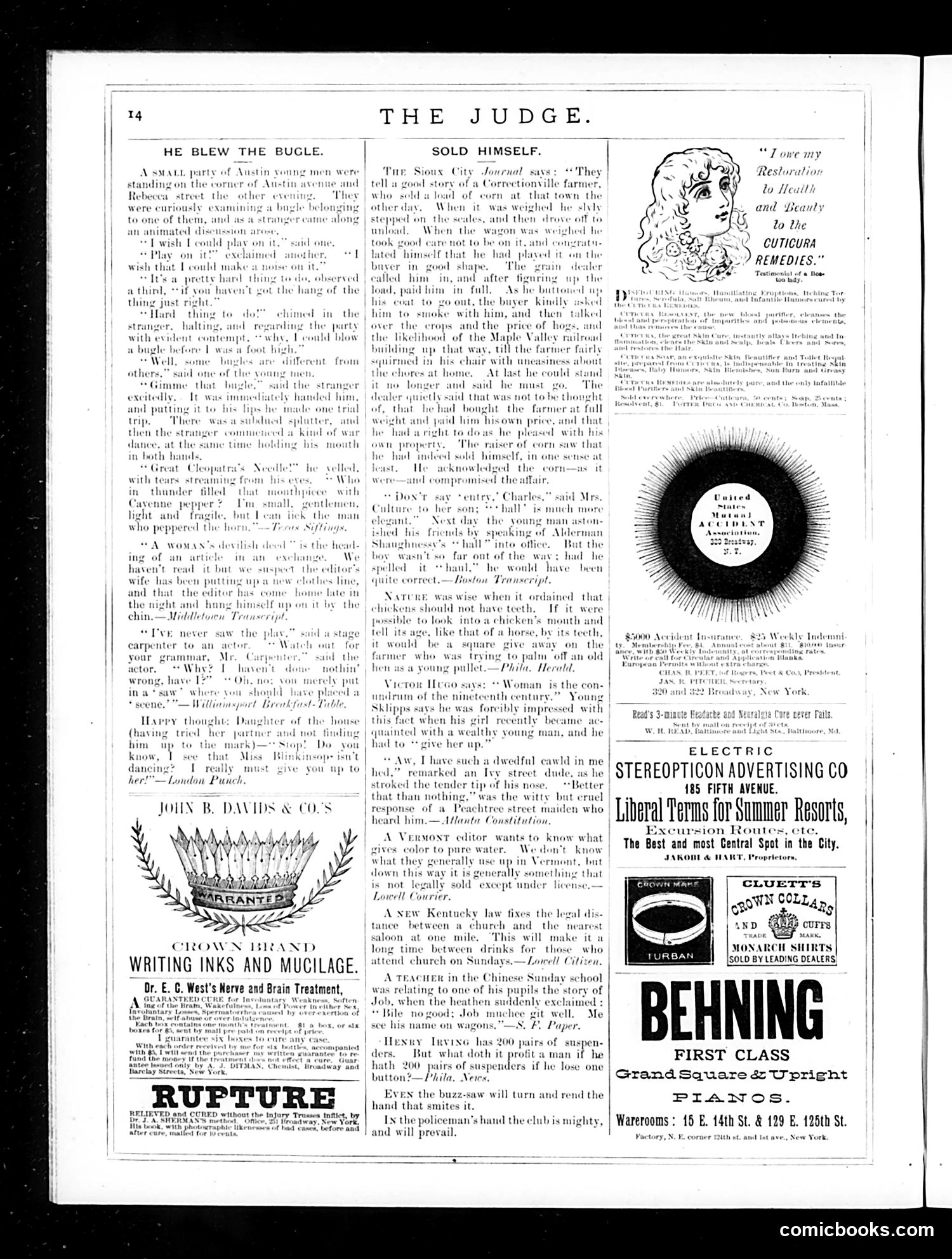Judge — July 21, 1883 — page 14