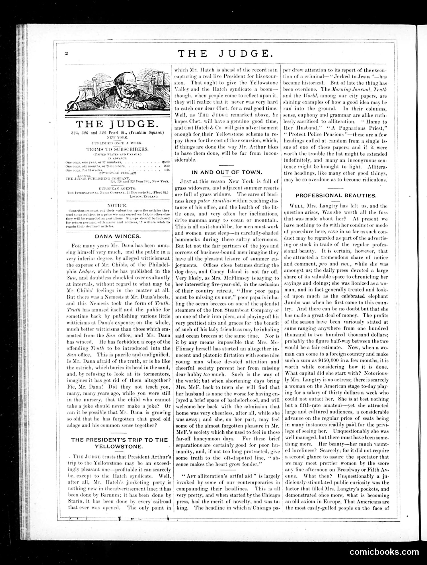 Judge — August 11, 1883 — page 2: Judge, 1883-08-11