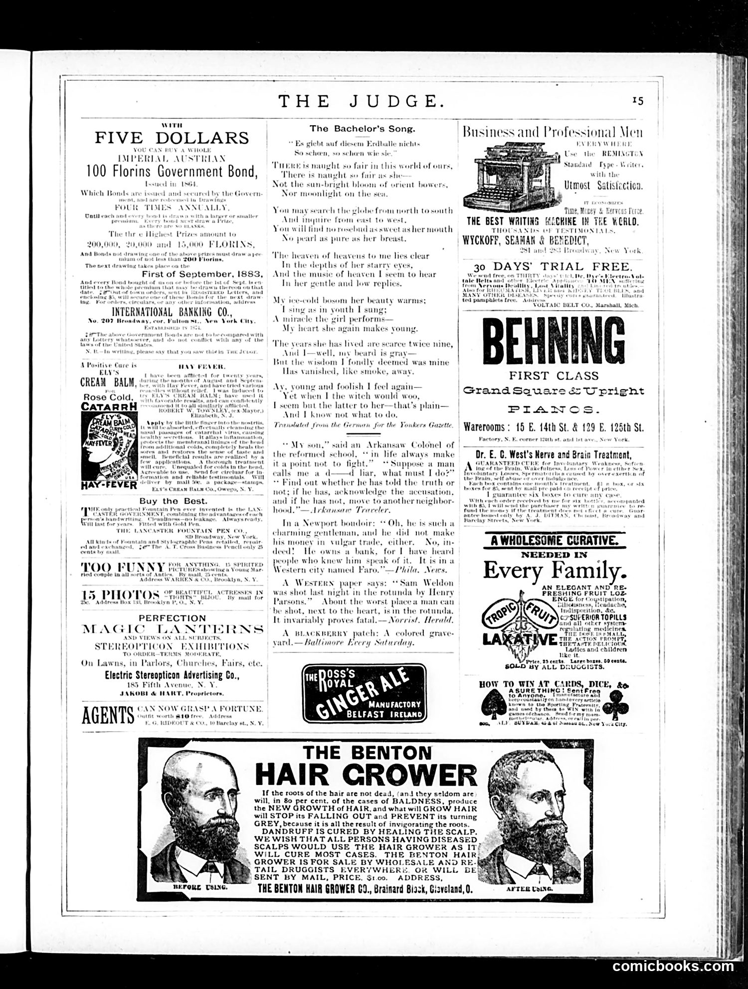 Judge — August 11, 1883 — page 15