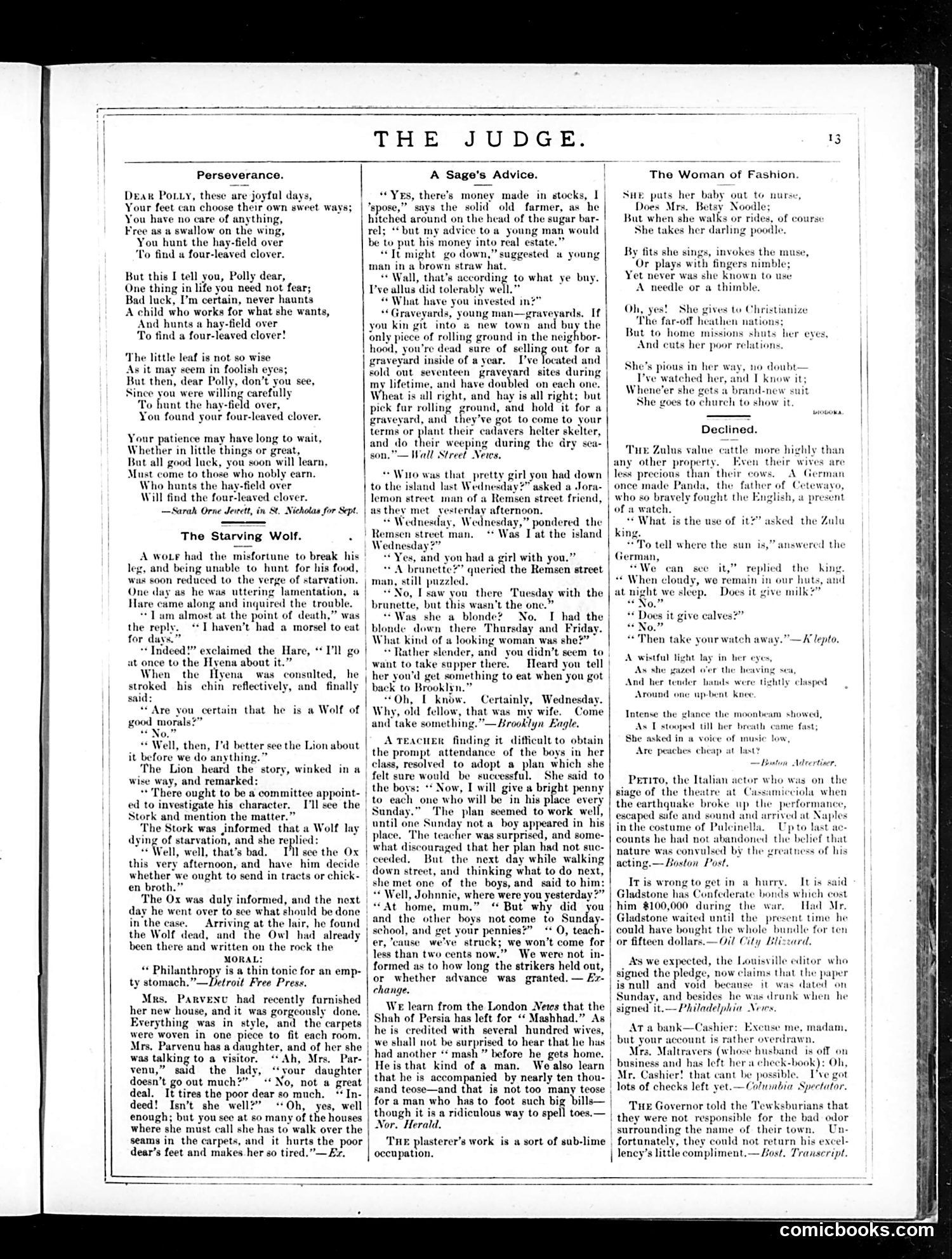 Judge — September 8, 1883 — page 13